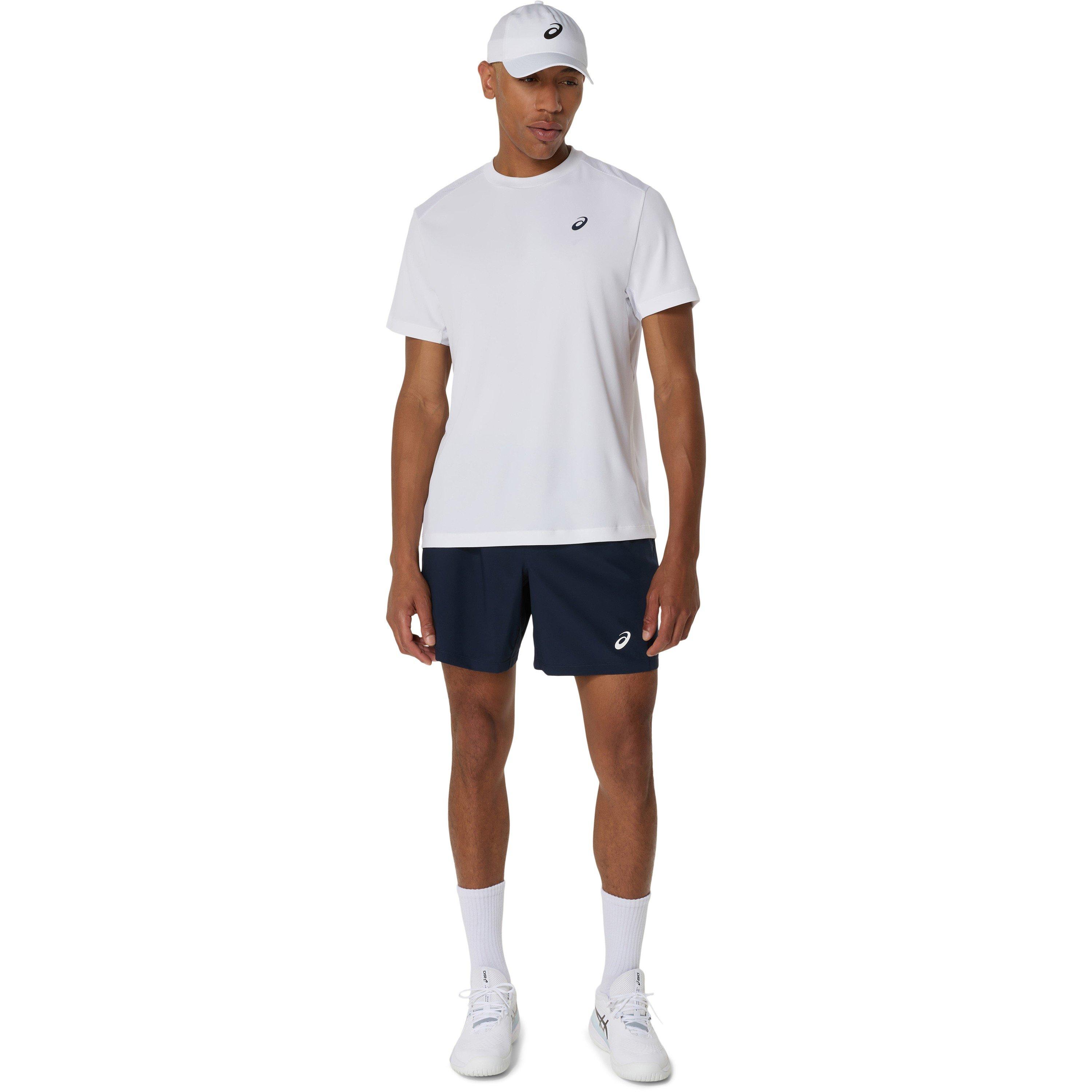 Brilliant White - Asics - Men's Court Short Sleeve Performance T-Shirt - 3