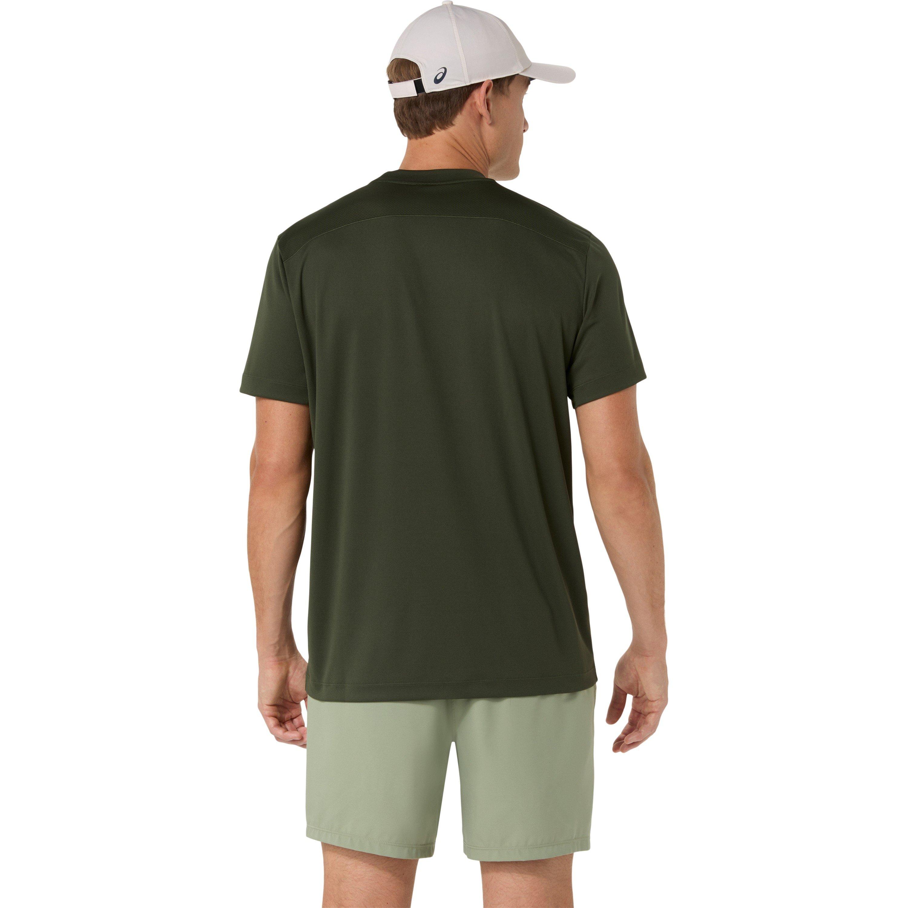Vintage Khaki - Asics - Court Short Sleeve Mens Top - 2