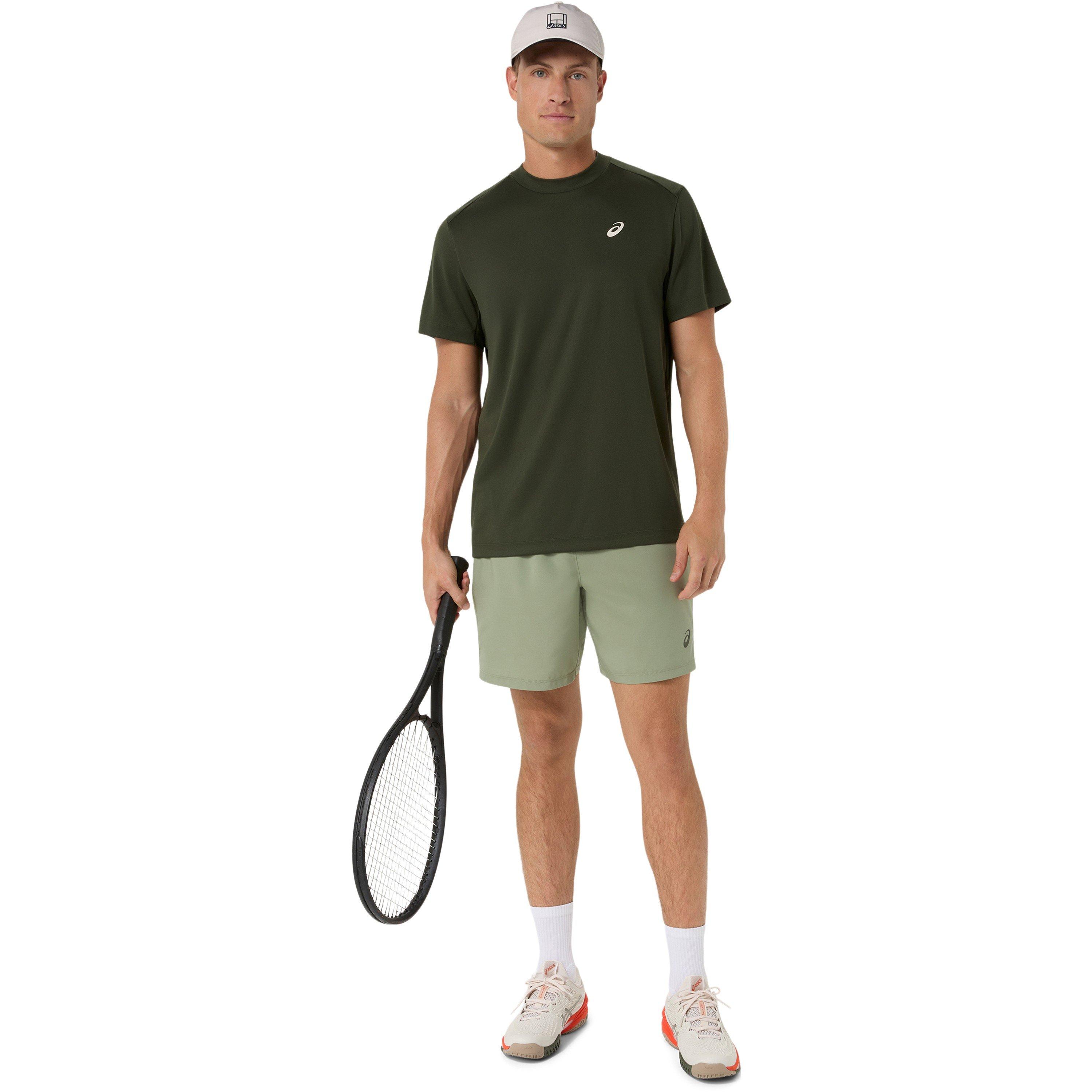 Vintage Khaki - Asics - Court Short Sleeve Mens Top - 5