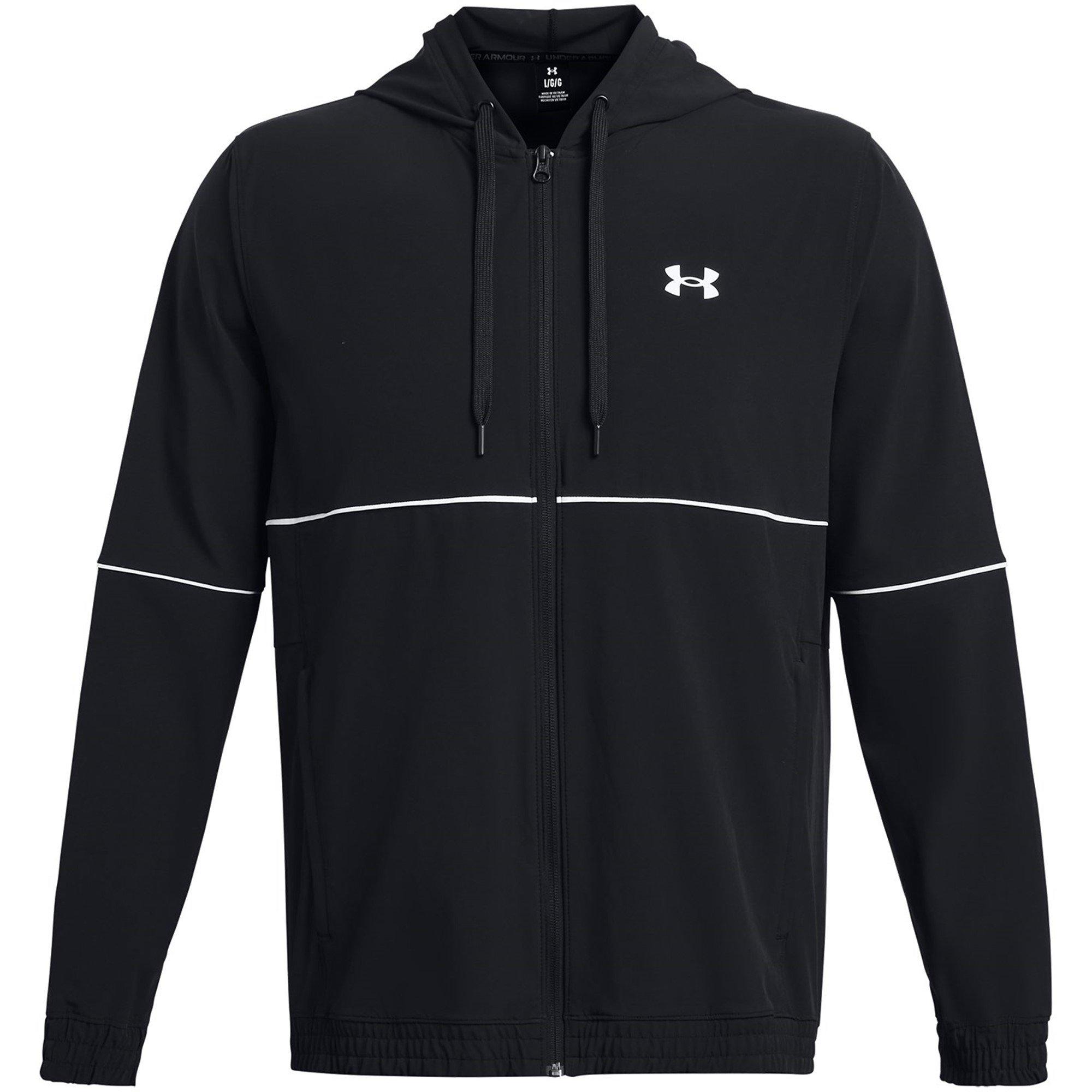 Under Armour Men's Baseline Woven Performance Hoodie - Black - M