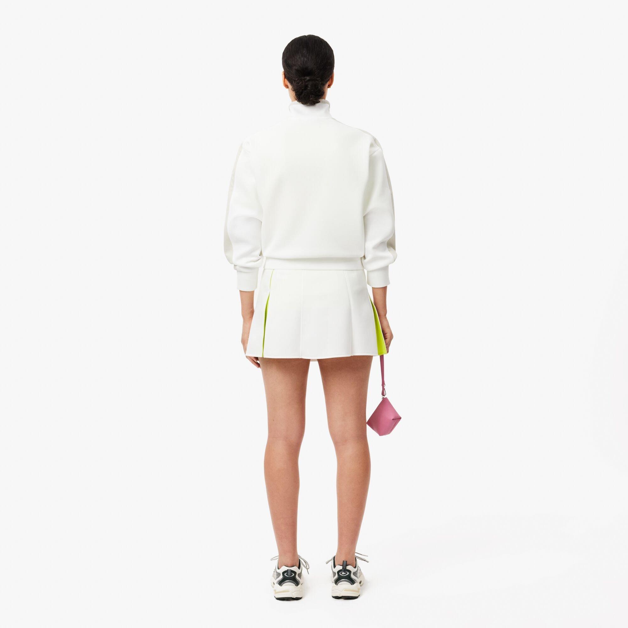 White/Firefly - Lacoste - Performance Tennis Skirt - 3