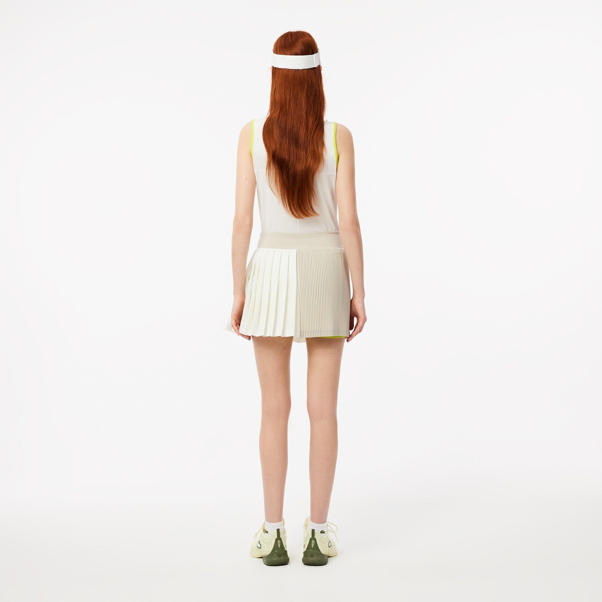 Hammam/Weiß - Lacoste - Performance Tennis Skirt - 3