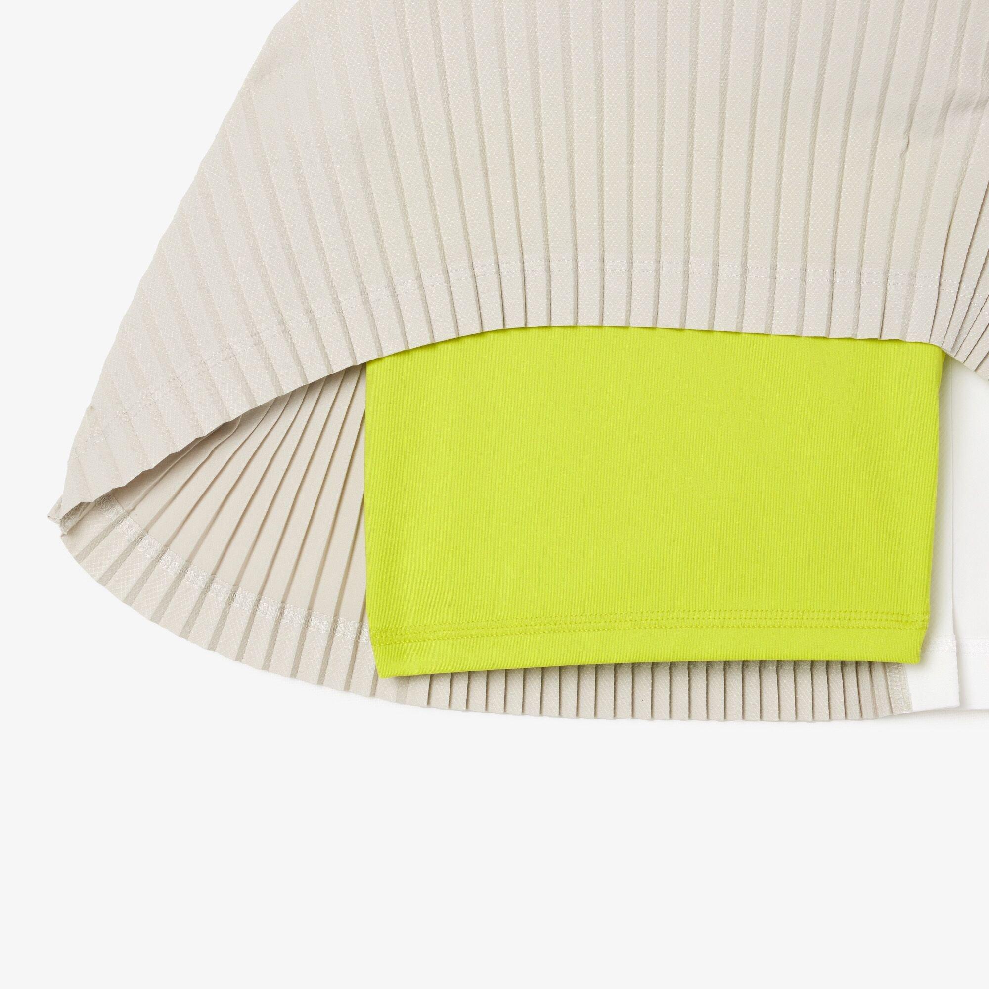 Hammam/Weiß - Lacoste - Performance Tennis Skirt - 6