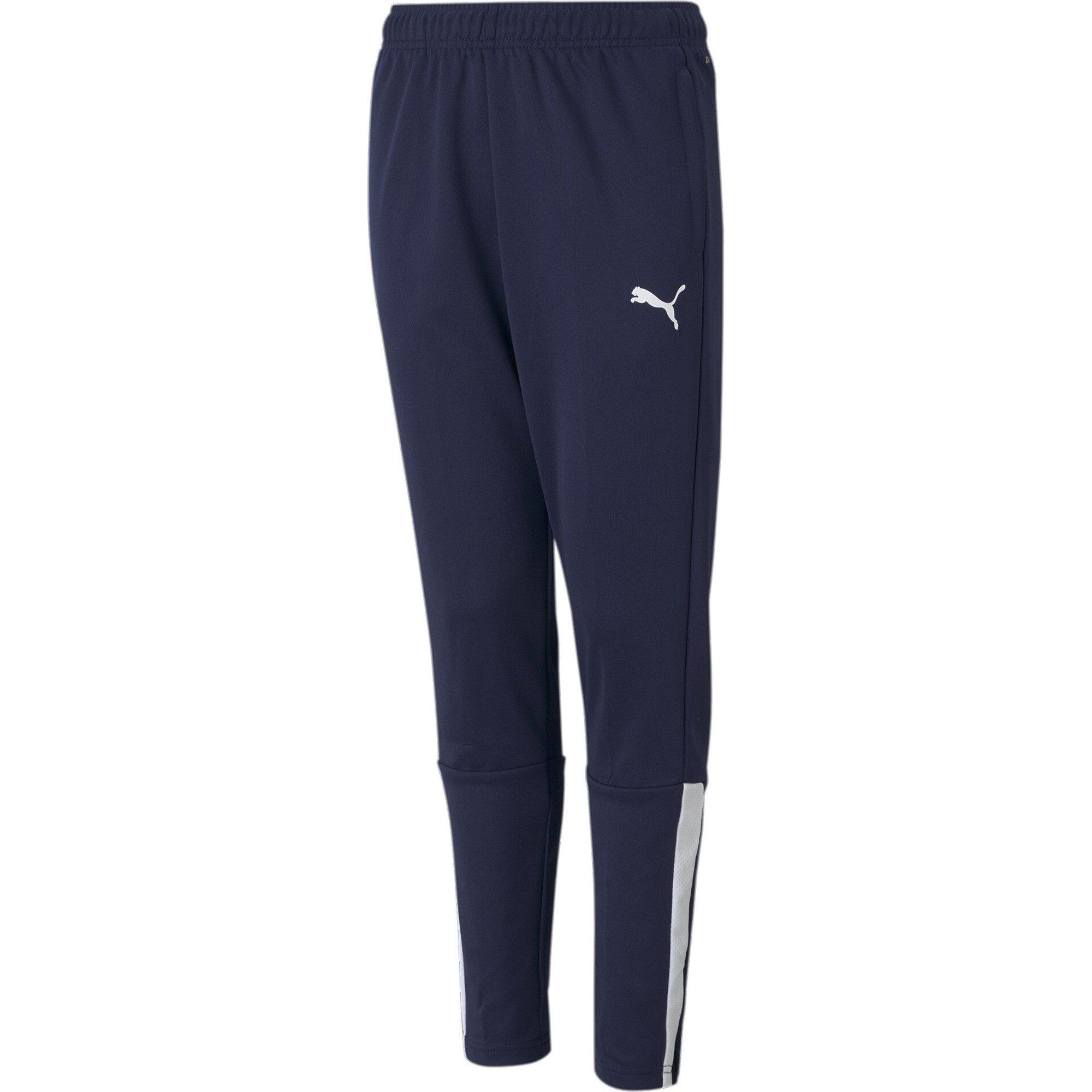 Navy-White - Puma - Puma Teamliga Training Pants Jr Tracksuit Bottom Unisex Kids - 1