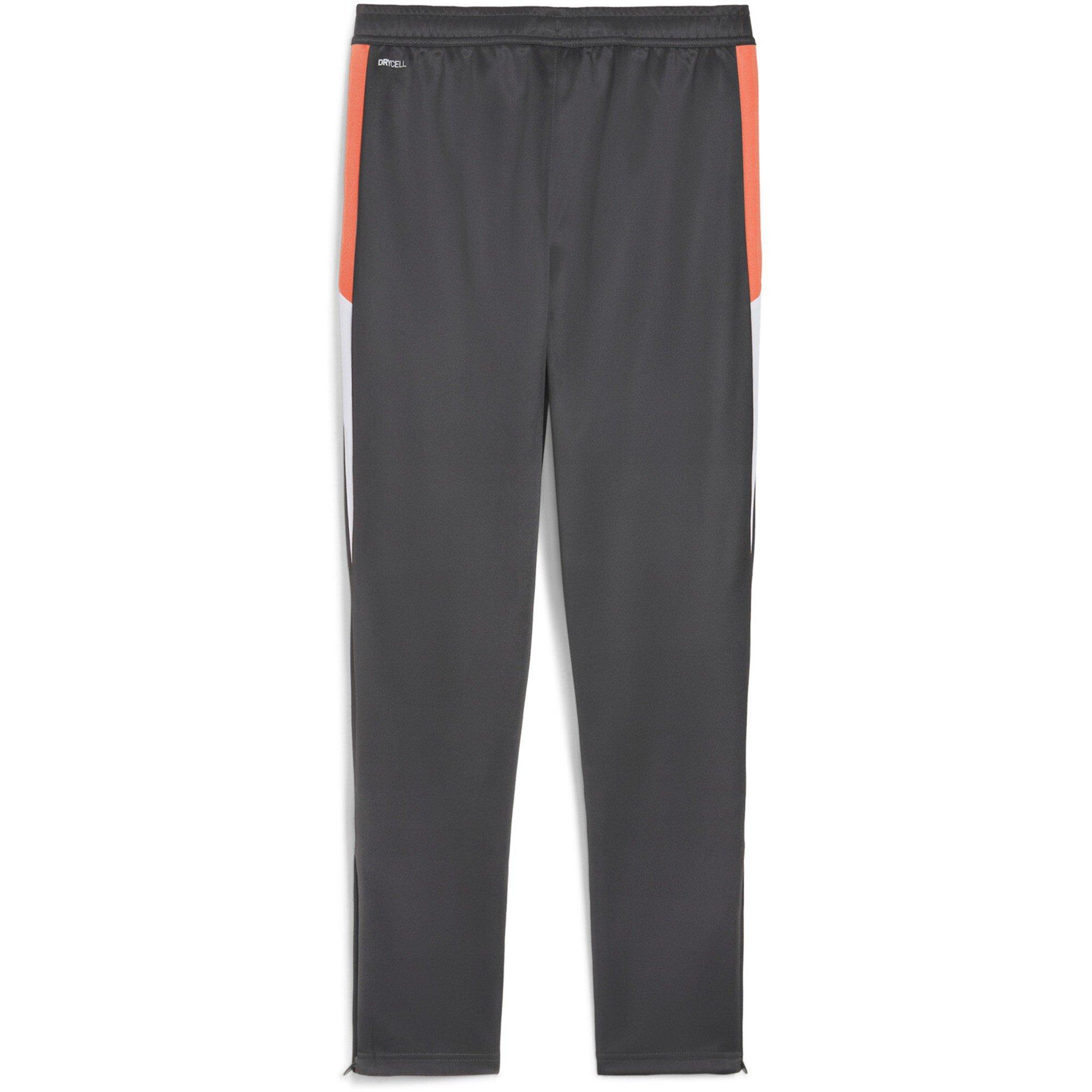 SGry-Wht-GlwRd - Puma - Unisex Kids' Individualliga Training Performance Tracksuit Bottoms - 2