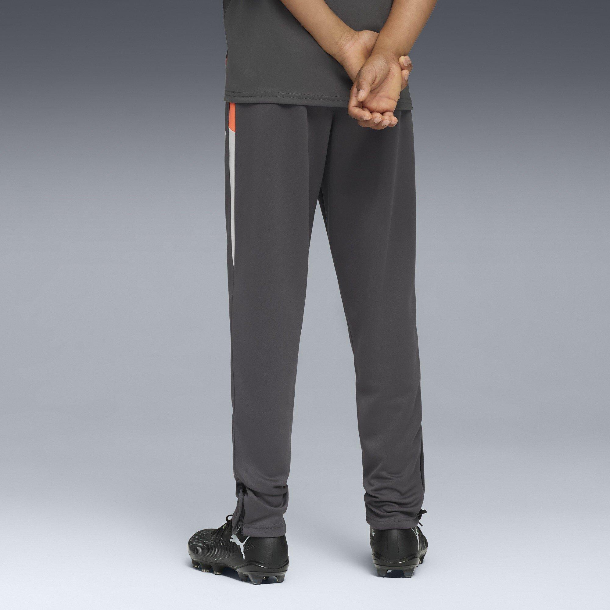 SGry-Wht-GlwRd - Puma - Unisex Kids' Individualliga Training Performance Tracksuit Bottoms - 4
