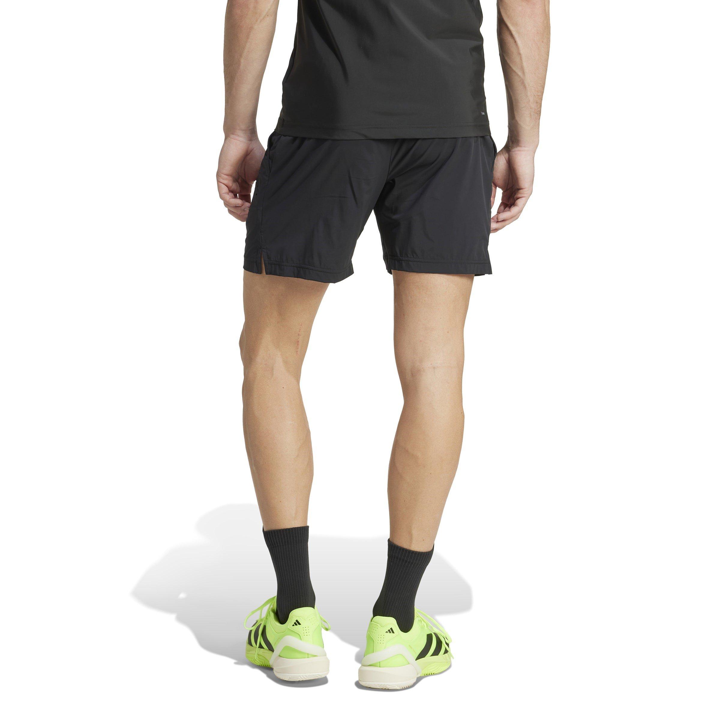 Black - adidas - Roland Garros Pro Shorts Mens - 3