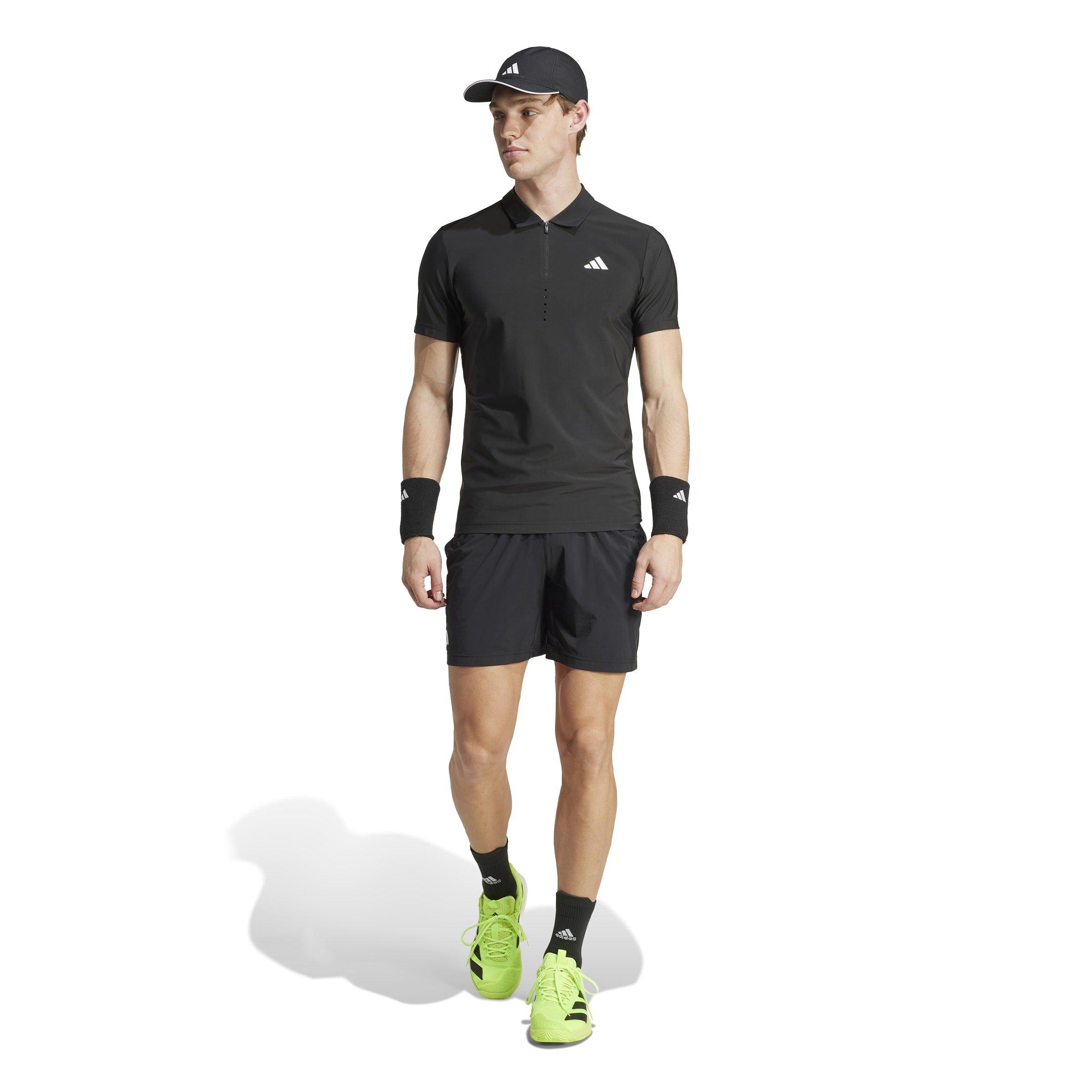Black - adidas - Roland Garros Pro Shorts Mens - 7