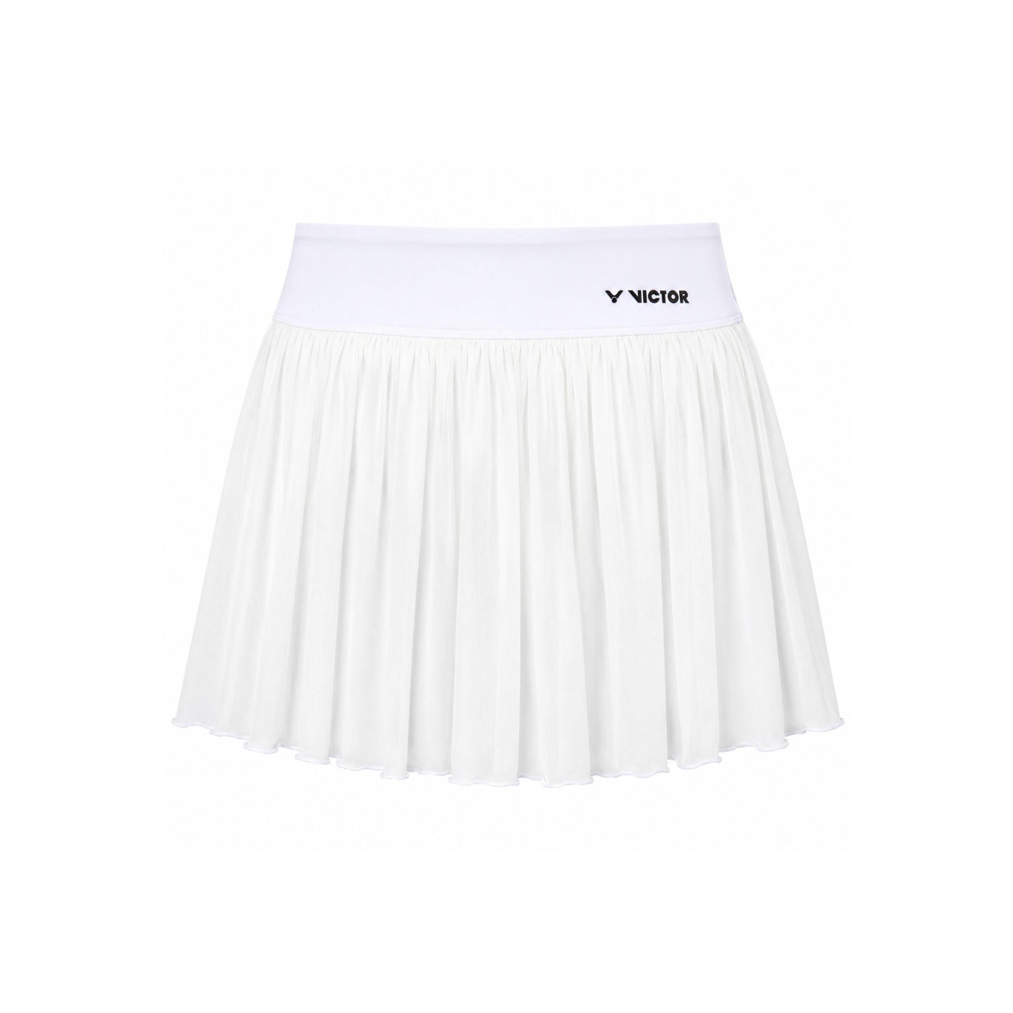 White - Victor - Women's Pleated Performance Skort - 1