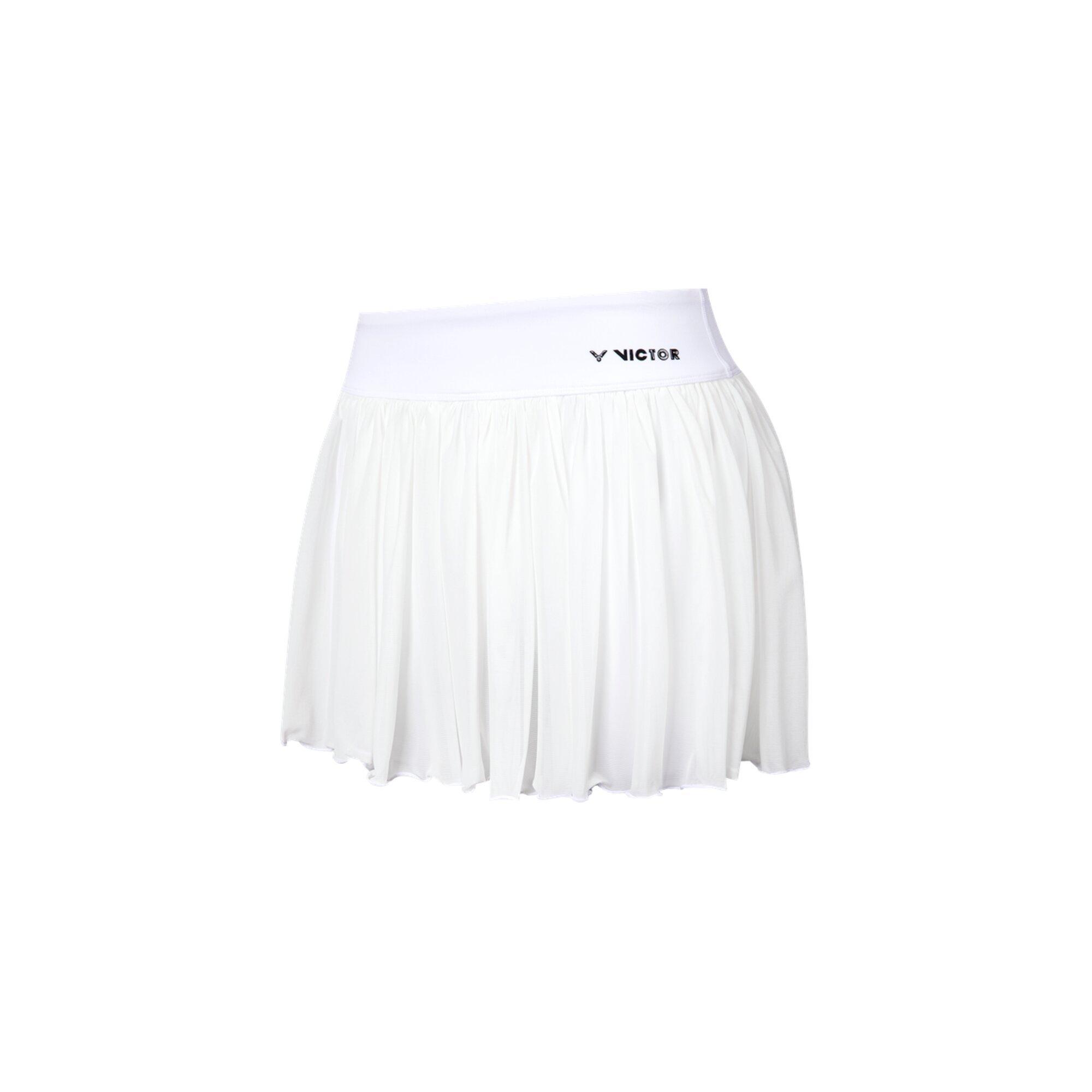 White - Victor - Women's Pleated Performance Skort - 3
