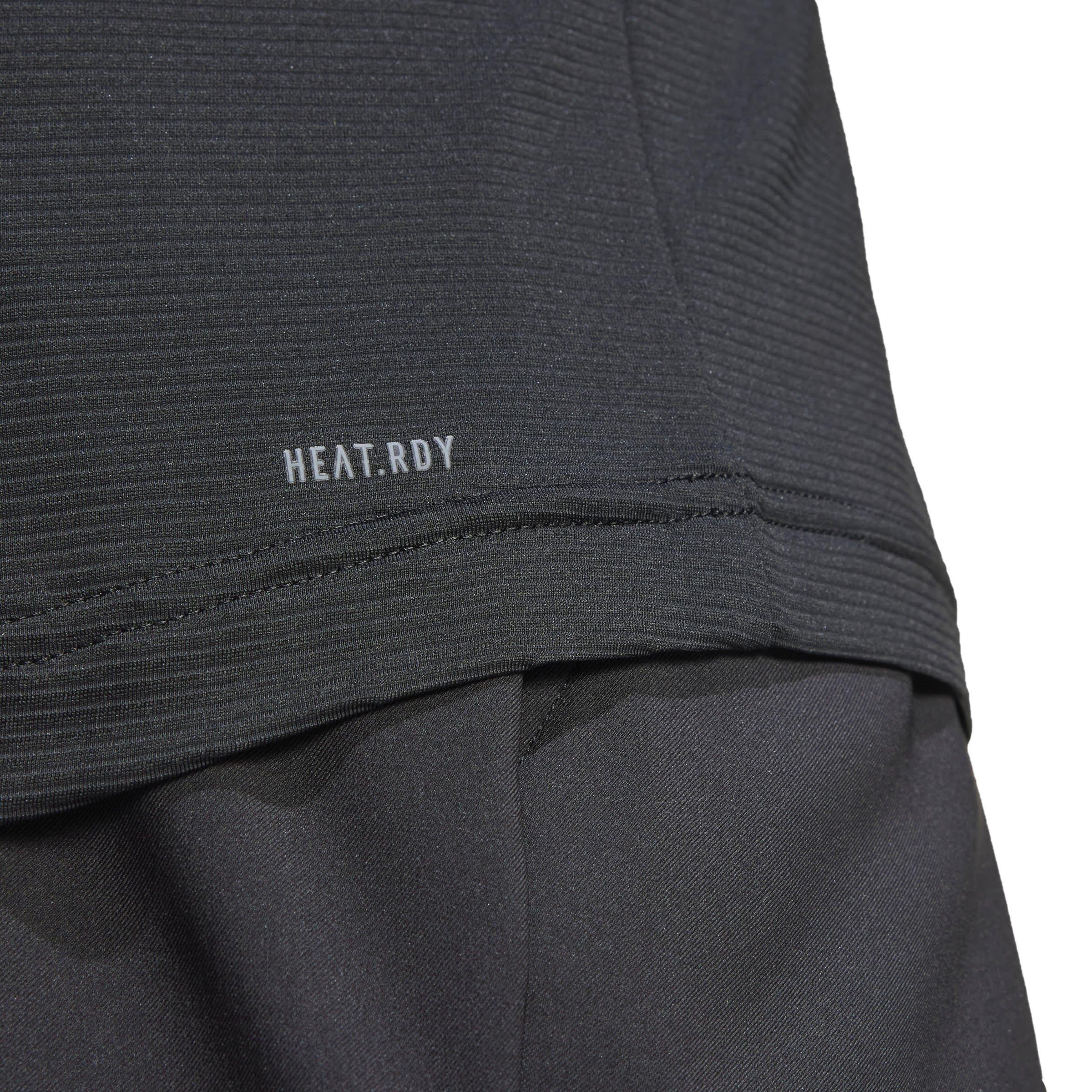 Spark/Schwarz - adidas - Short-Sleeve Performance T-Shirt - 6