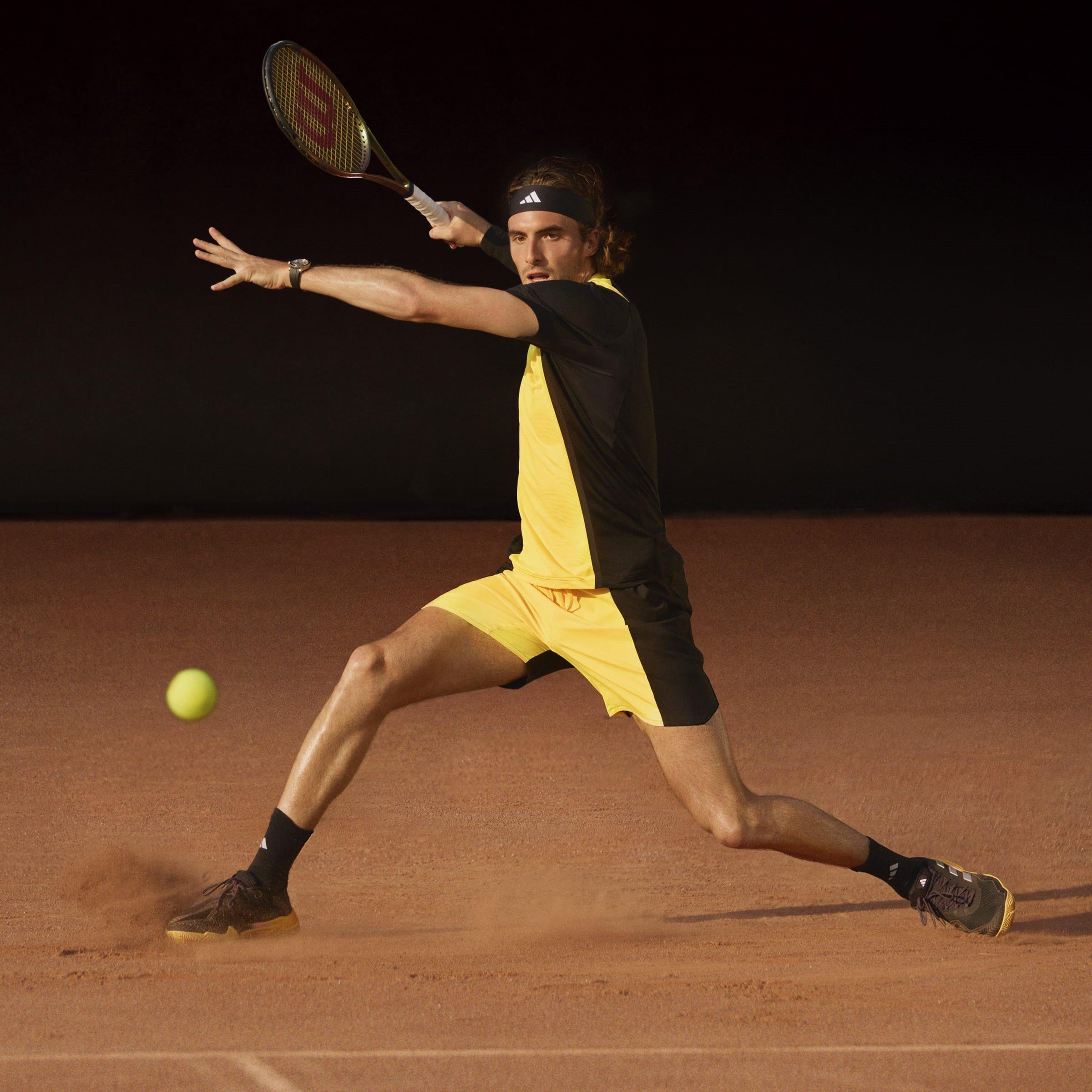 Spark/Schwarz - adidas - Short-Sleeve Performance T-Shirt - 9