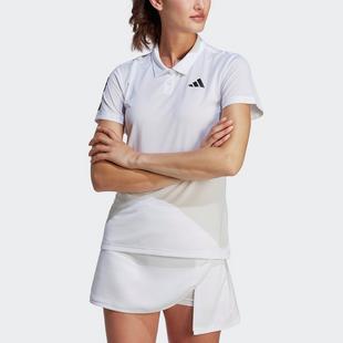 White - adidas - Club Womens Polo Shirt - 2