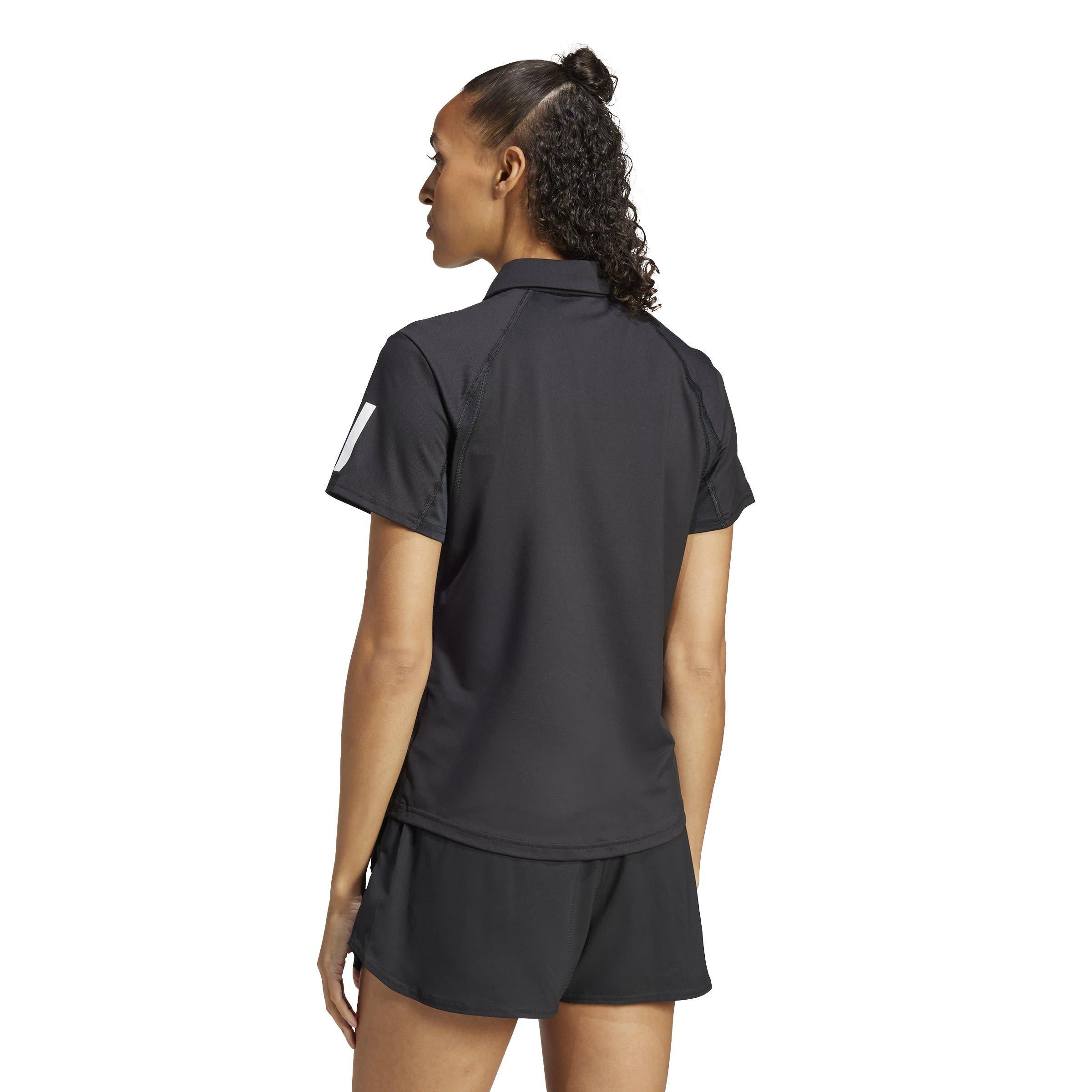 Black - adidas - Club Womens Polo Shirt - 3