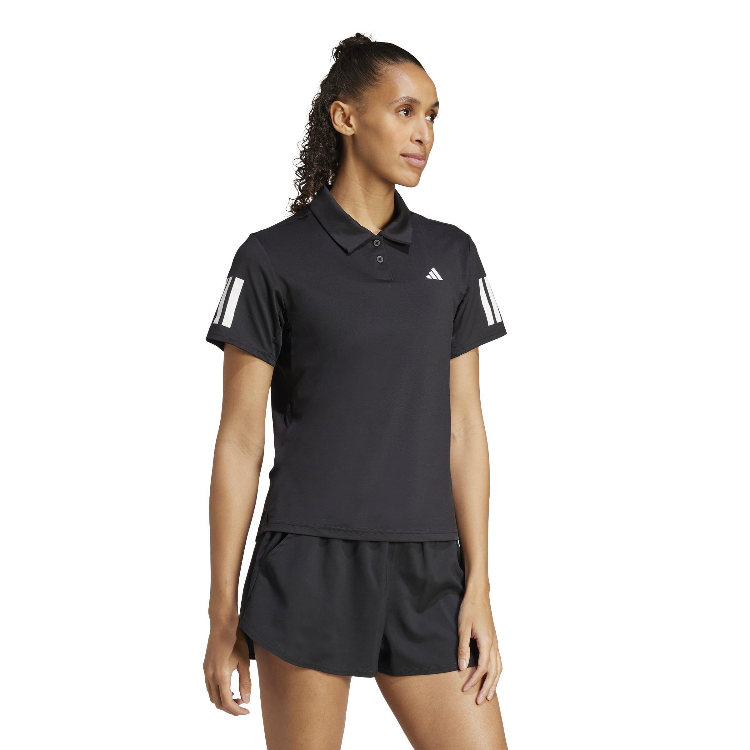 Black - adidas - Club Womens Polo Shirt - 4