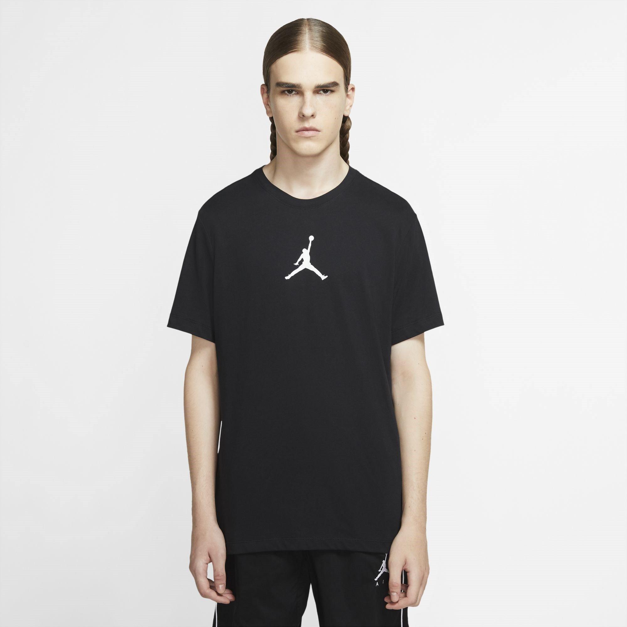 Schwarz - Air Jordan - Jumpman Men's Short-Sleeve Crew T Shirt - 3