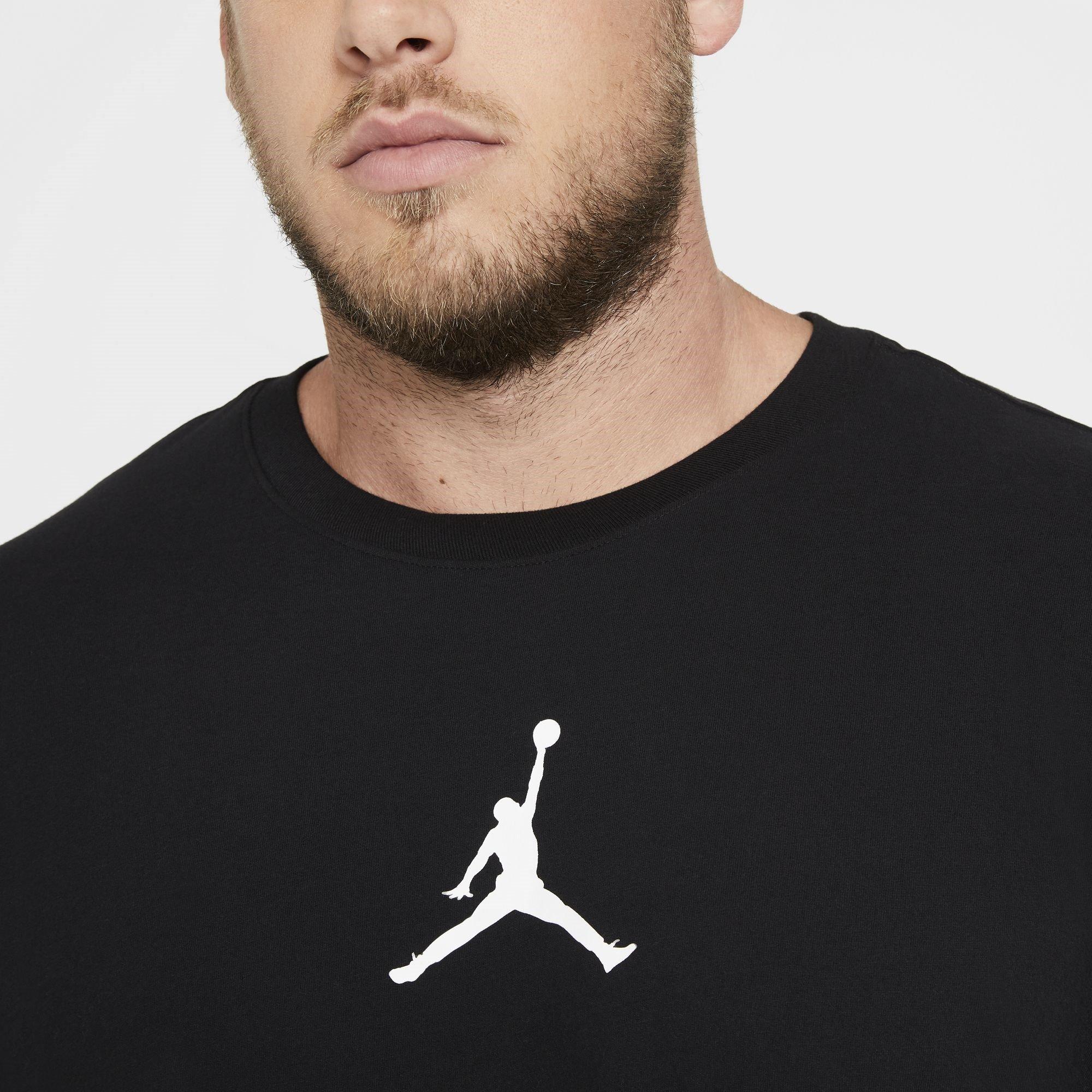 Schwarz - Air Jordan - Jumpman Men's Short-Sleeve Crew T Shirt - 6
