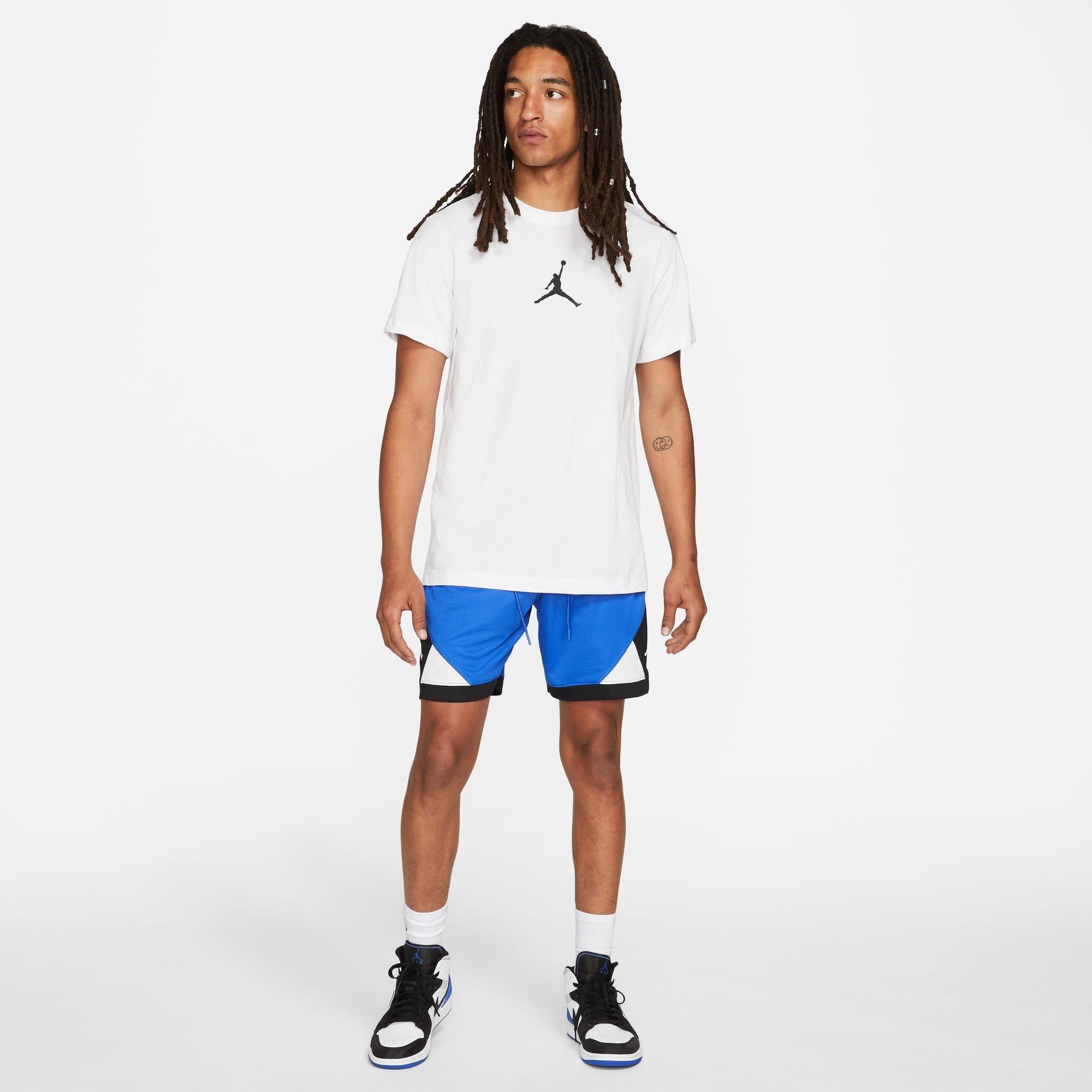 White/Black - Air Jordan - Air Jumpman Men's Short-Sleeve Crew T Shirt - 5