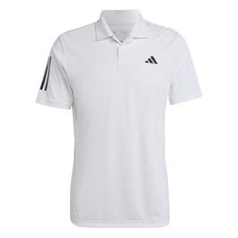 adidas Tennis Club Three Stripes Mens Polo Shirt