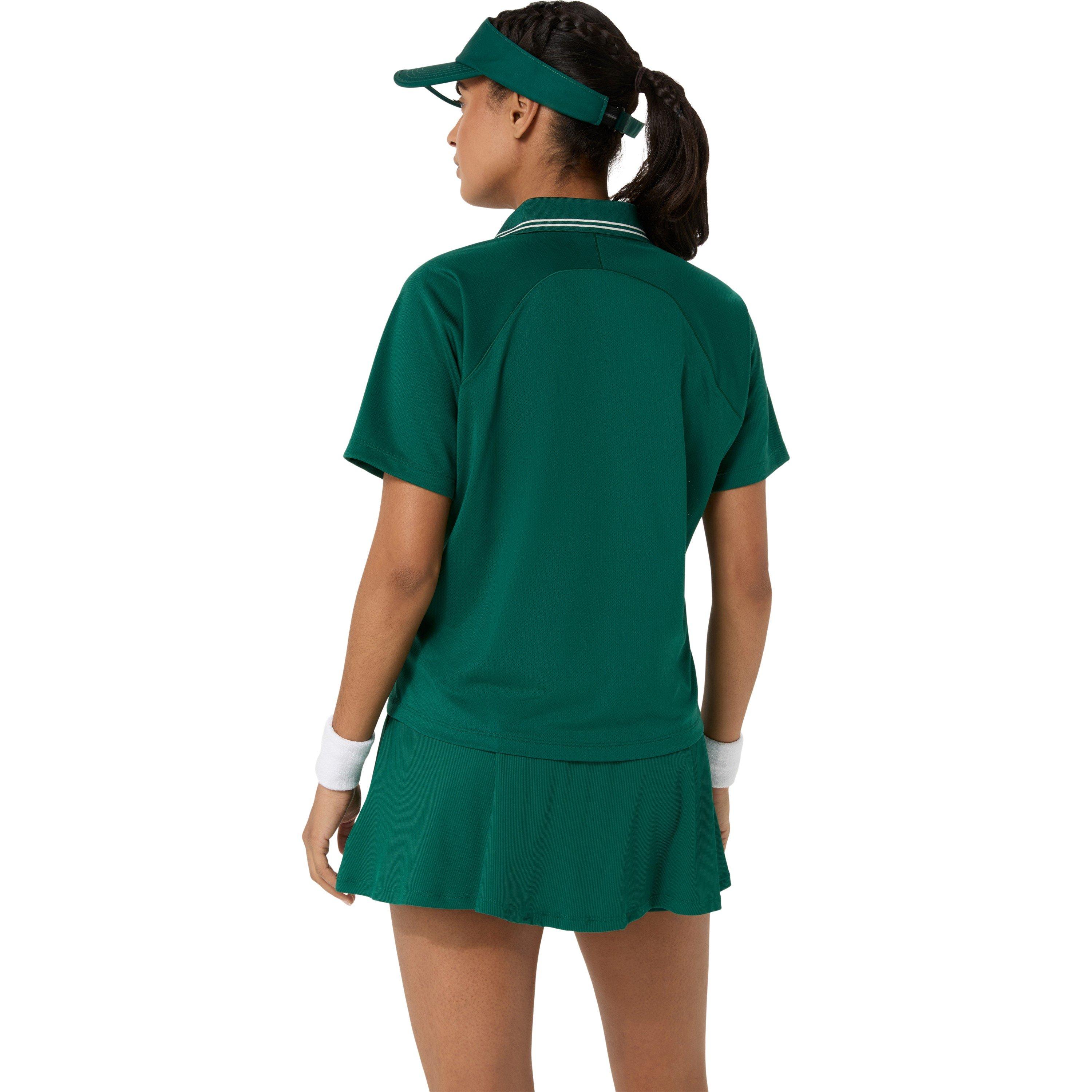 Jewel Green - Asics - Women's Game Short-Sleeve Performance Polo - 2