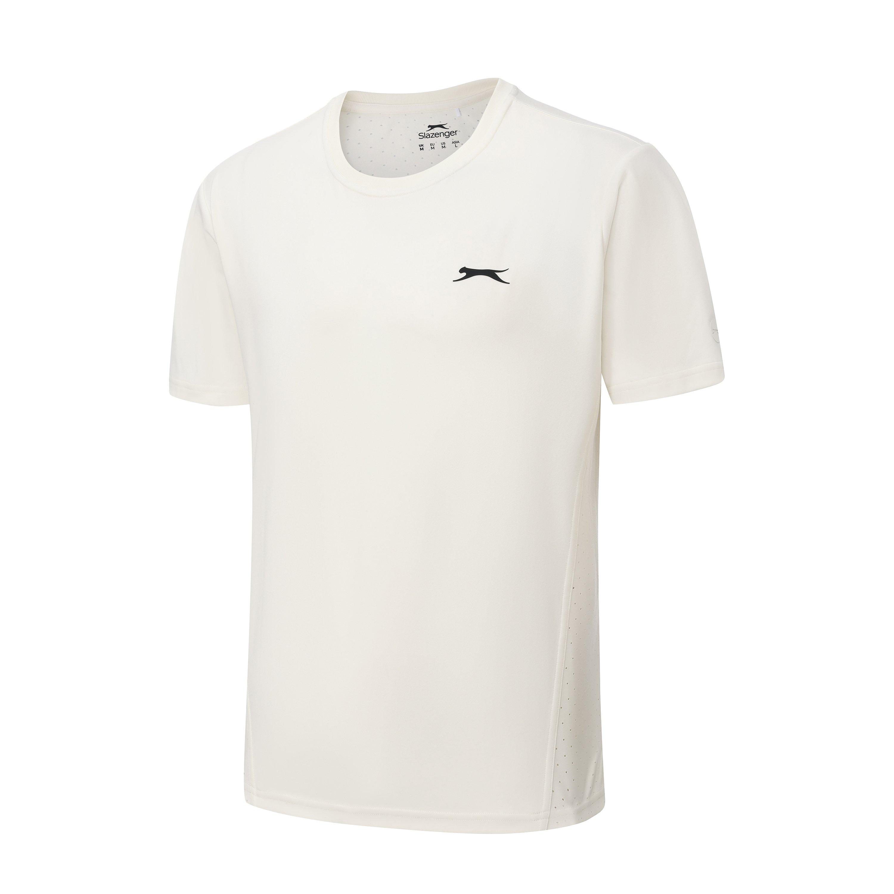 Weiß - Slazenger - Men's Perf Tennis Short Sleeve Performance T-Shirt - 2