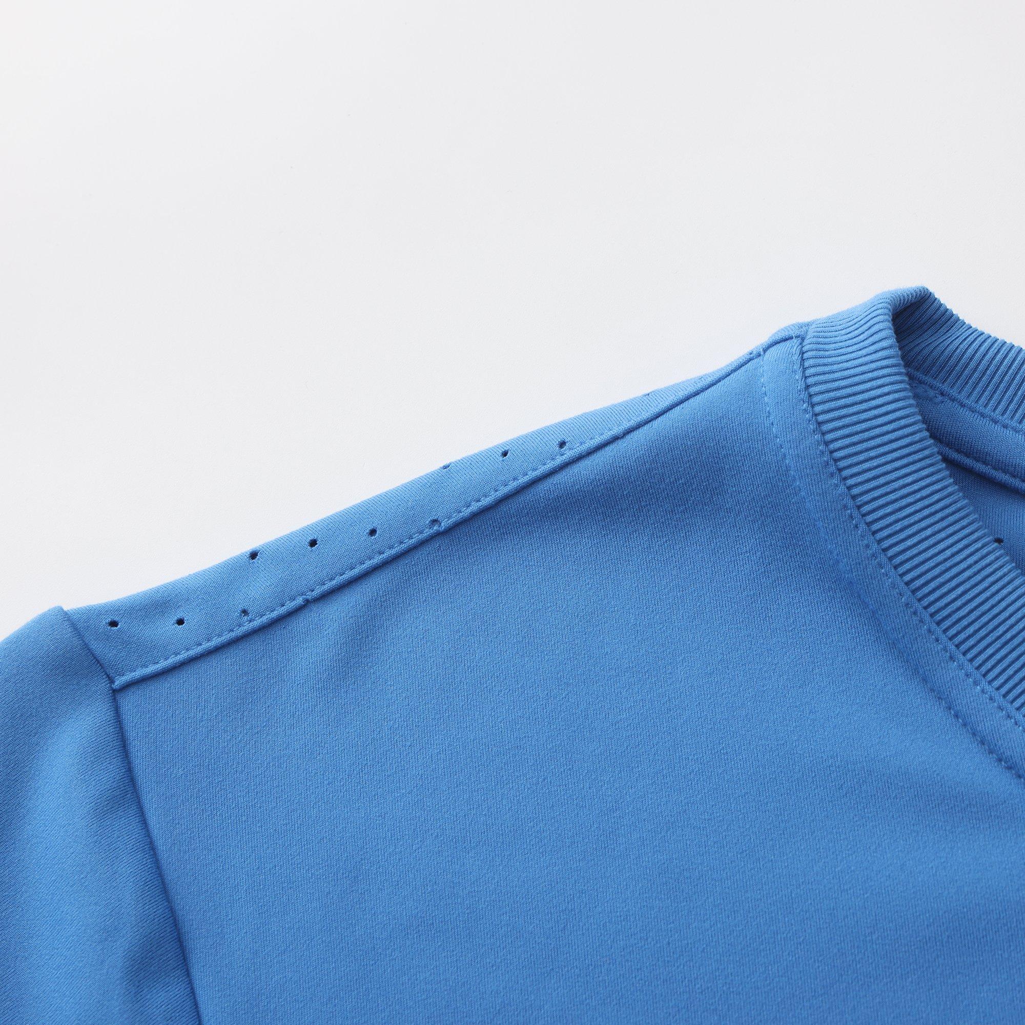 Blue - Slazenger - Men's Perf Tennis Short Sleeve Performance T-Shirt - 5