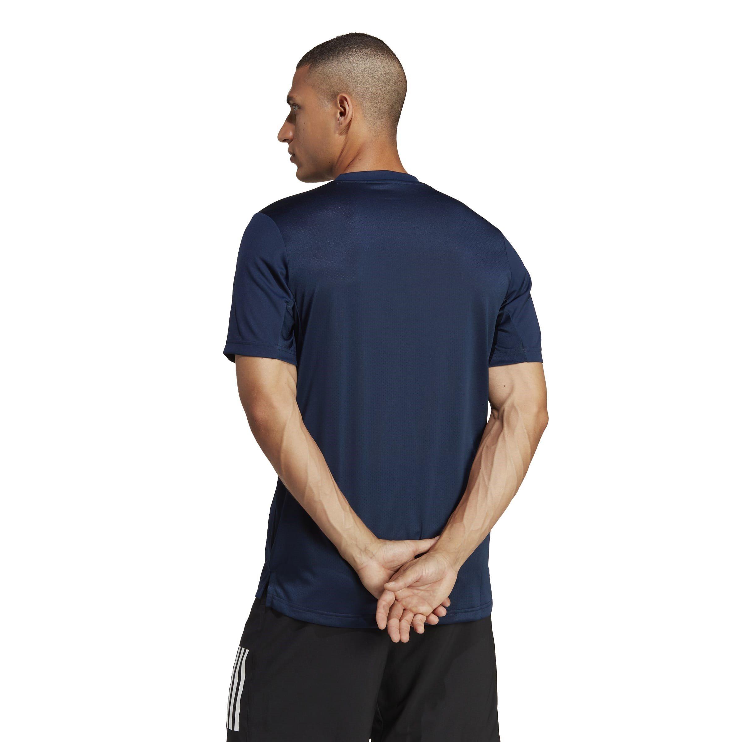 Collegiate Navy - adidas - Club Tennis Mens Performance T Shirt - 3