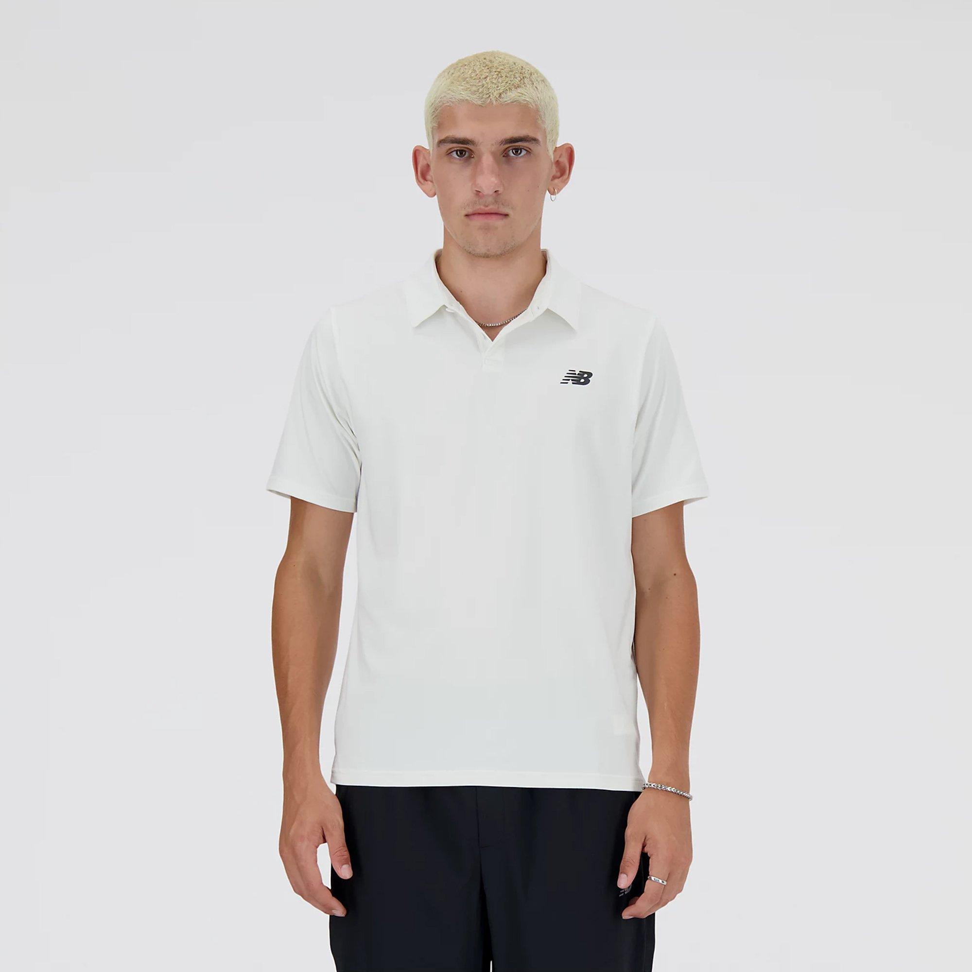 White - New Balance - NB SS Polo Sn62 - 4