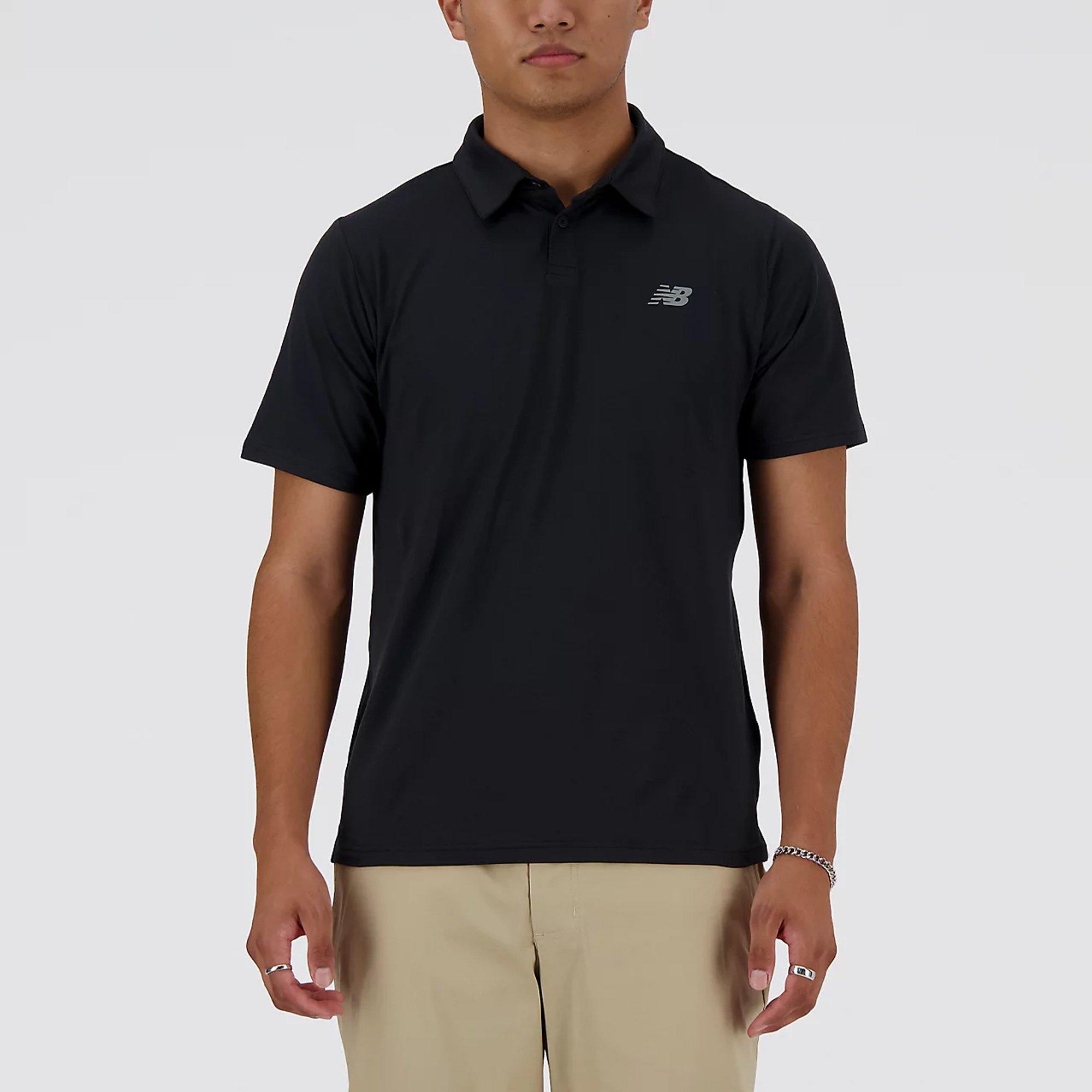Black - New Balance - NB SS Polo Sn62 - 1