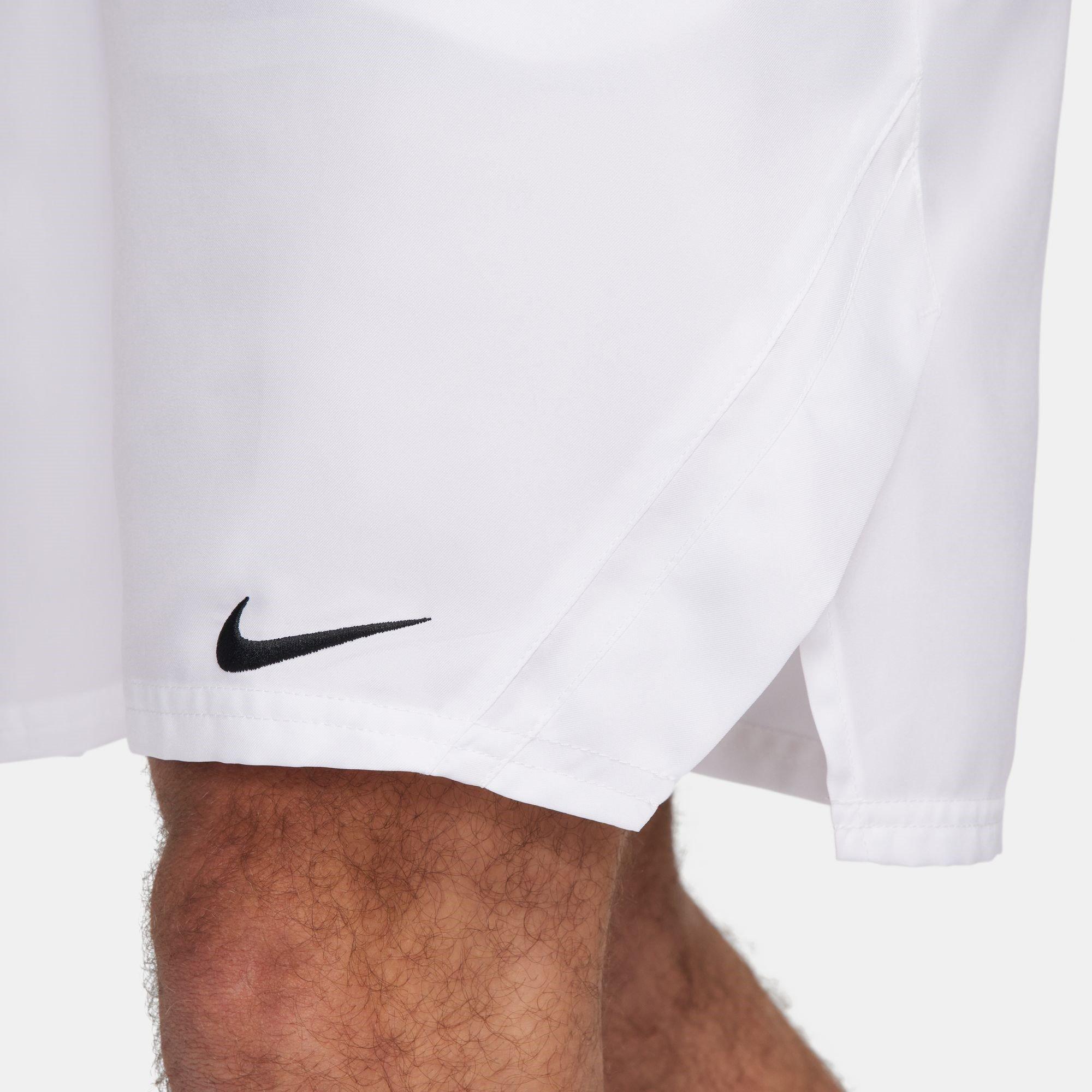 Weiß/Schwarz - Nike - Court Victory Tennis Shorts Mens - 8