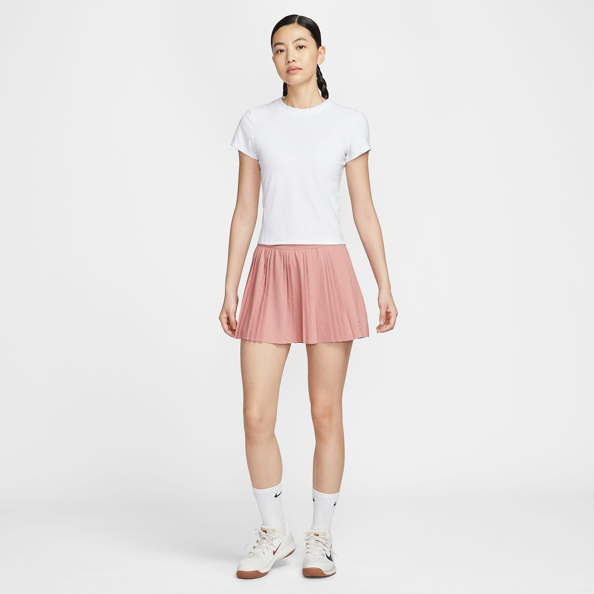 Red Stardust - Nike - Nike Court Advantage Womens Dri-FIT Pleated Tennis Skirt - 4