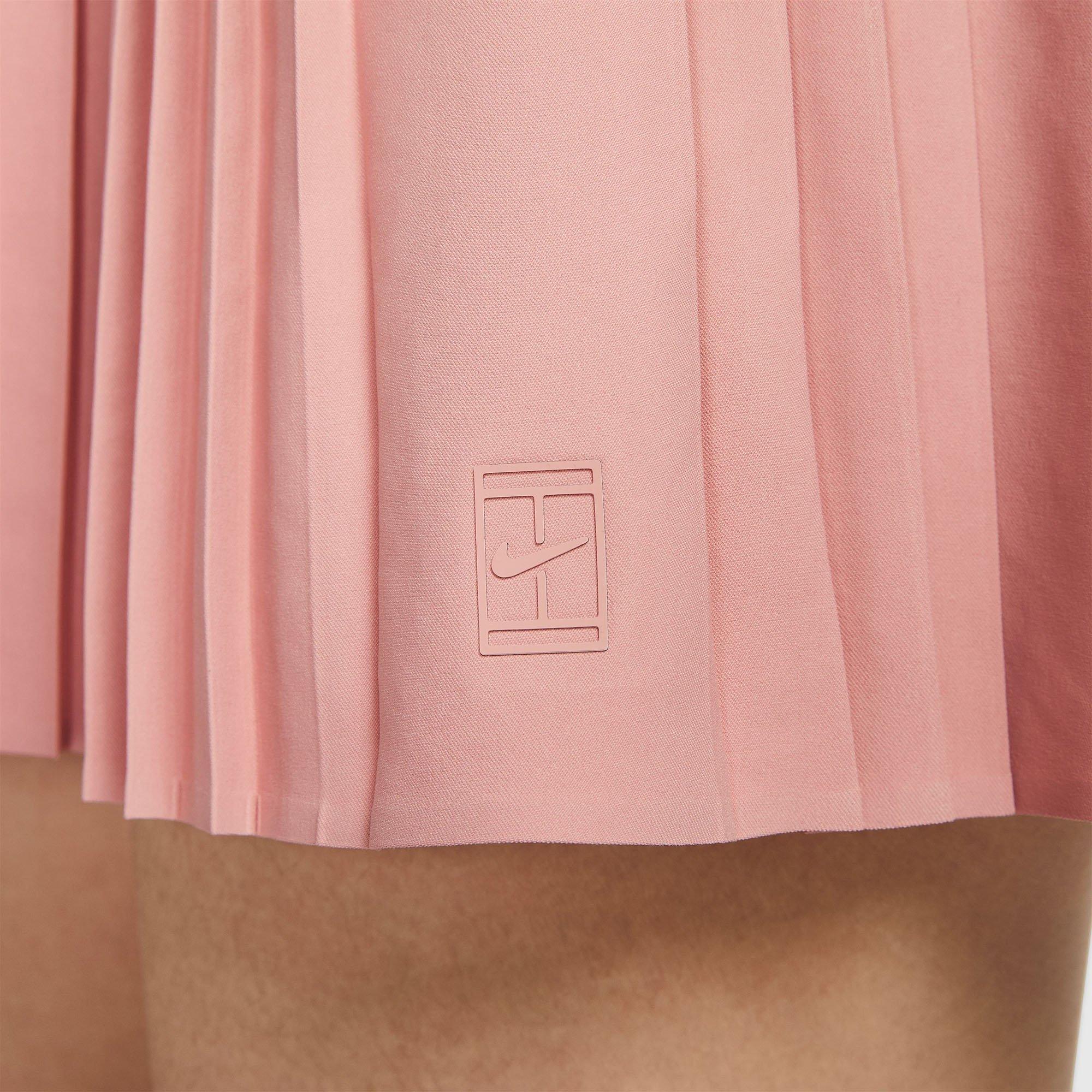 Red Stardust - Nike - Nike Court Advantage Womens Dri-FIT Pleated Tennis Skirt - 5