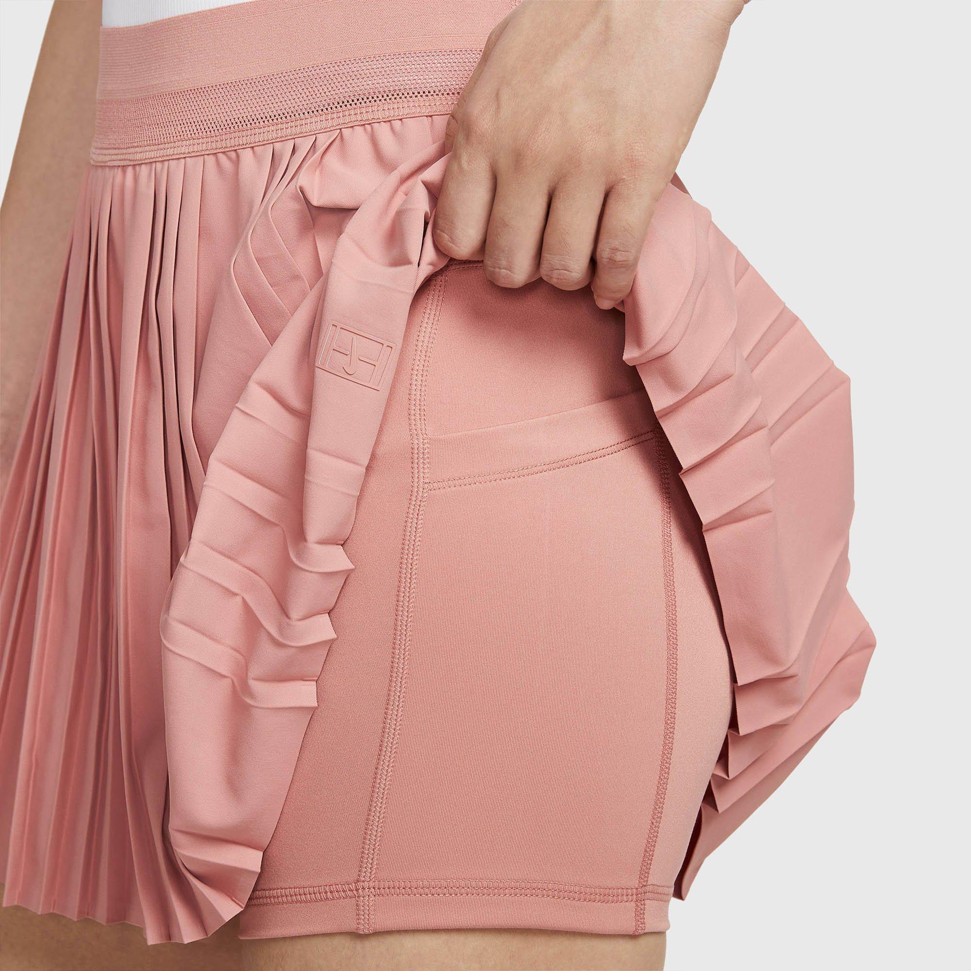 Red Stardust - Nike - Nike Court Advantage Womens Dri-FIT Pleated Tennis Skirt - 7