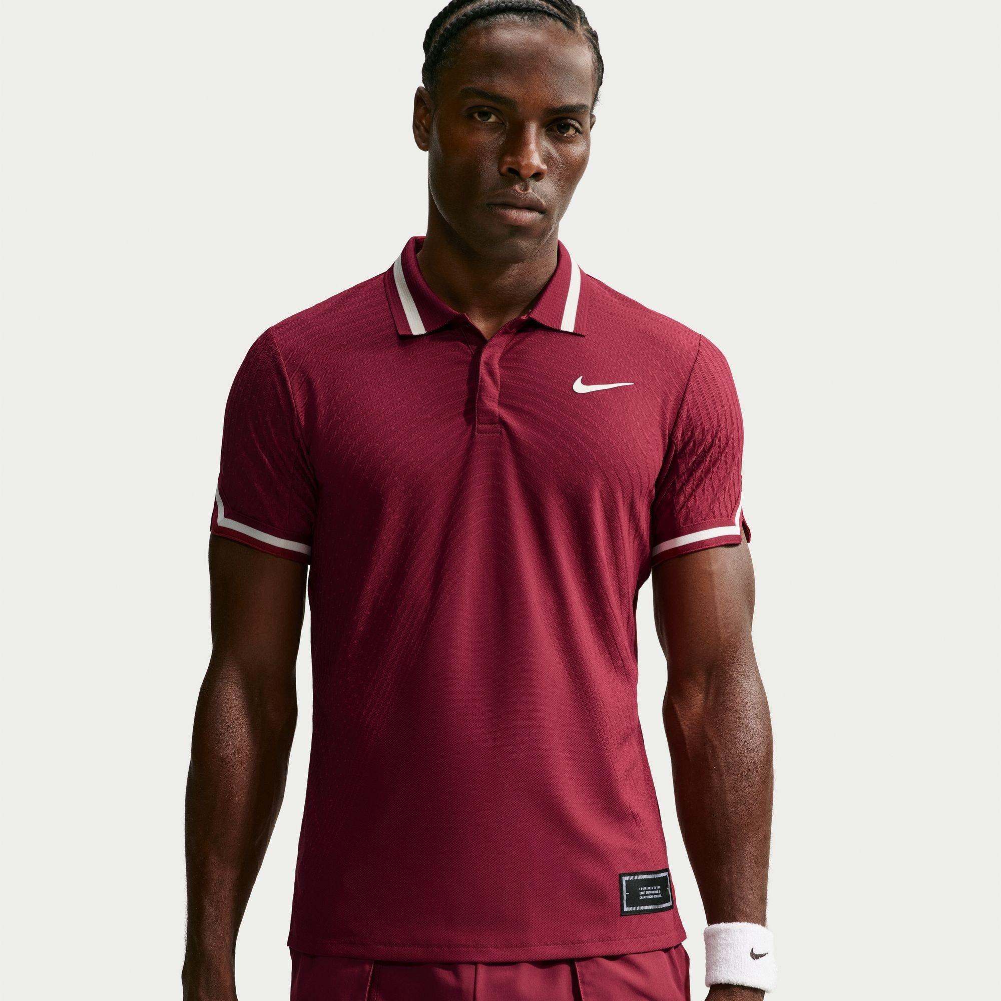 Team Red - Nike - Men's Slam US Open Short-Sleeve Polo Shirt - 1