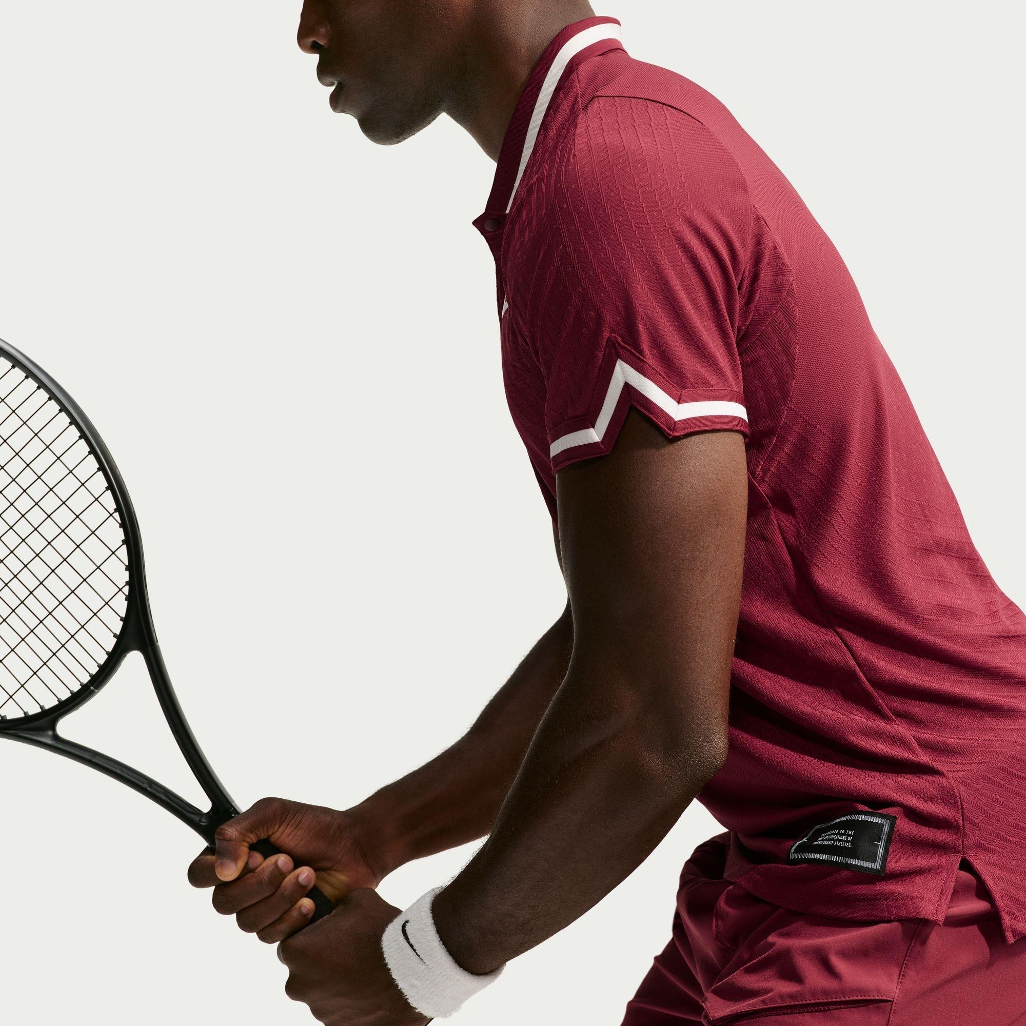 Team Red - Nike - Men's Slam US Open Short-Sleeve Polo Shirt - 3