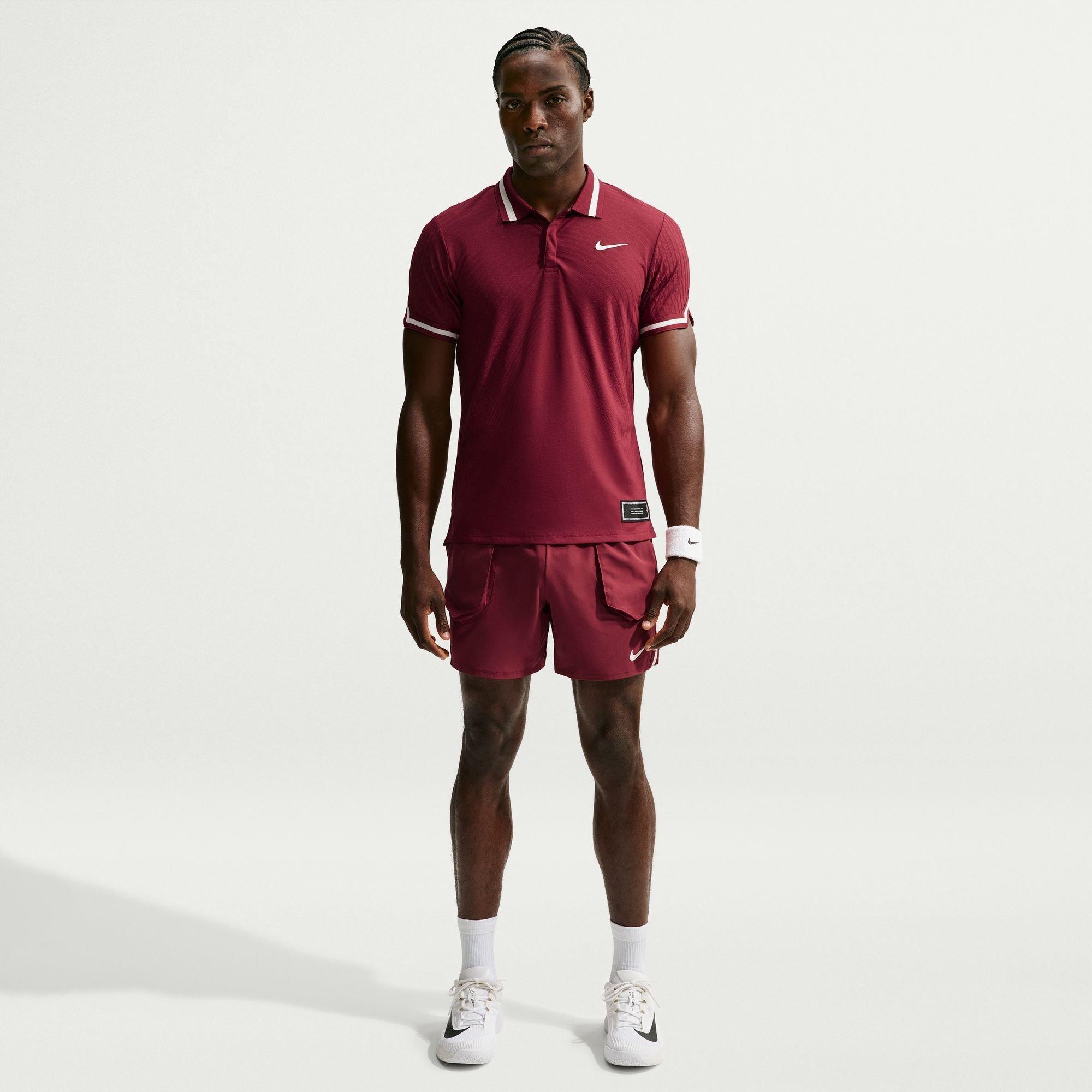 Team Red - Nike - Men's Slam US Open Short-Sleeve Polo Shirt - 4