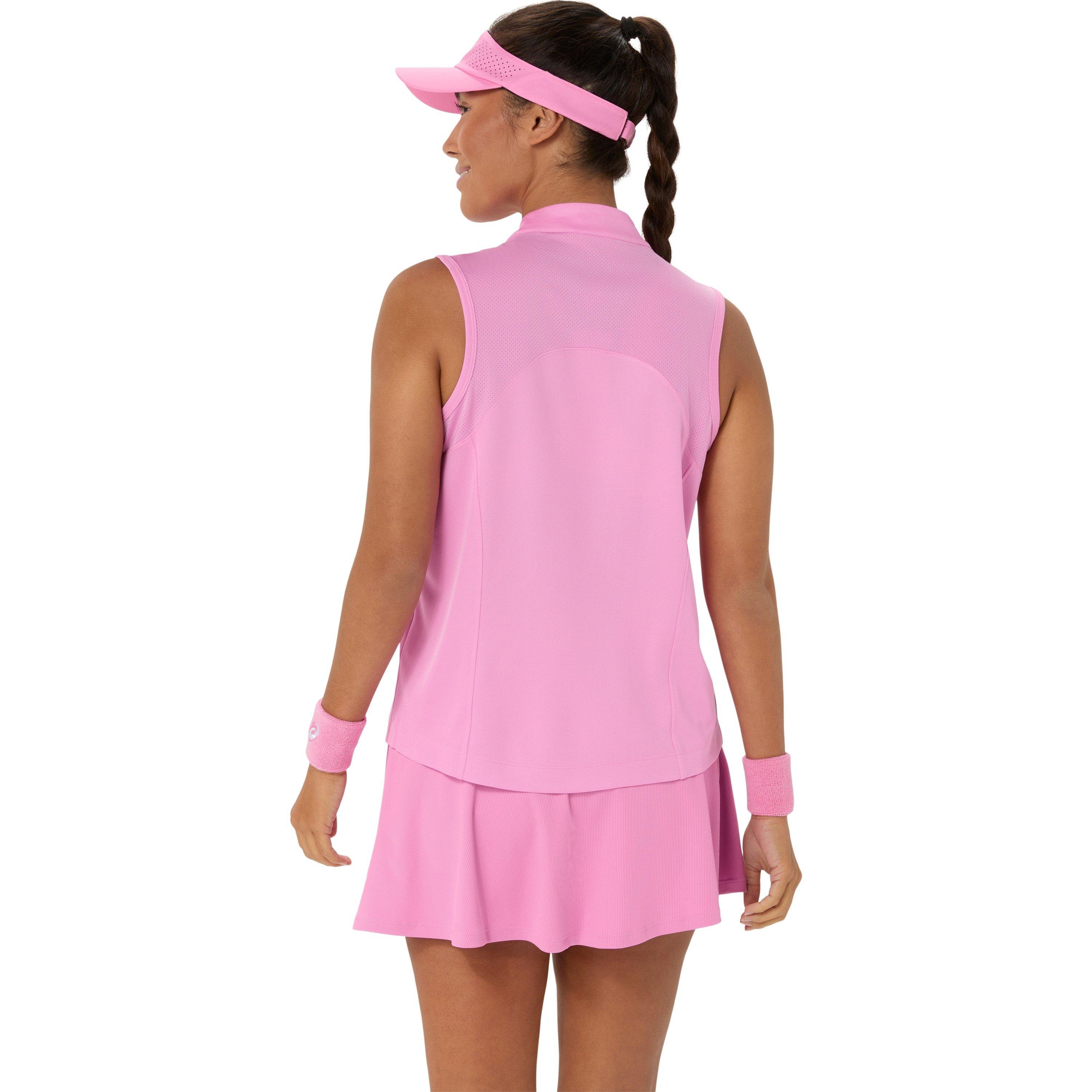 Bubblegum - Asics - Women's Court Tank Performance Vest - 2