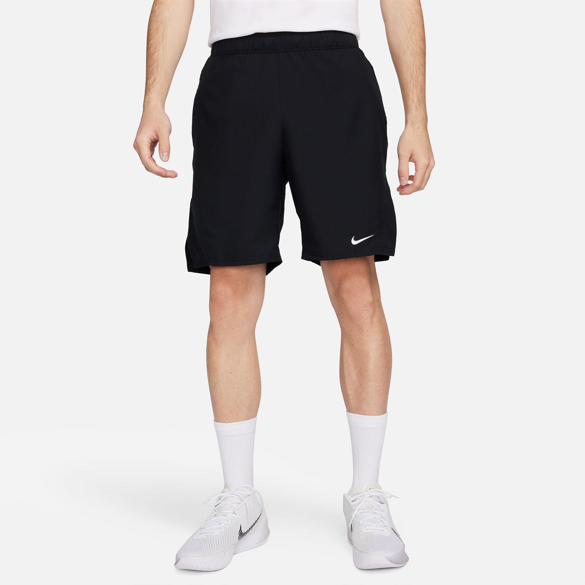 Black/White - Nike - Court Victory Mens Dri FIT Tennis Shorts - 3