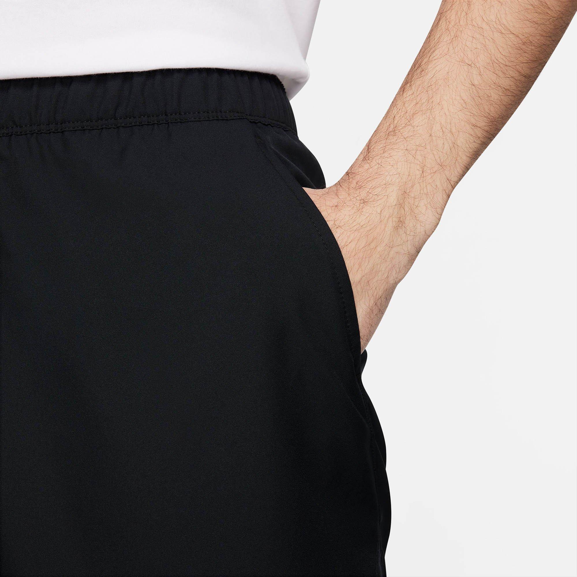 Black/White - Nike - Court Victory Mens Dri FIT Tennis Shorts - 6