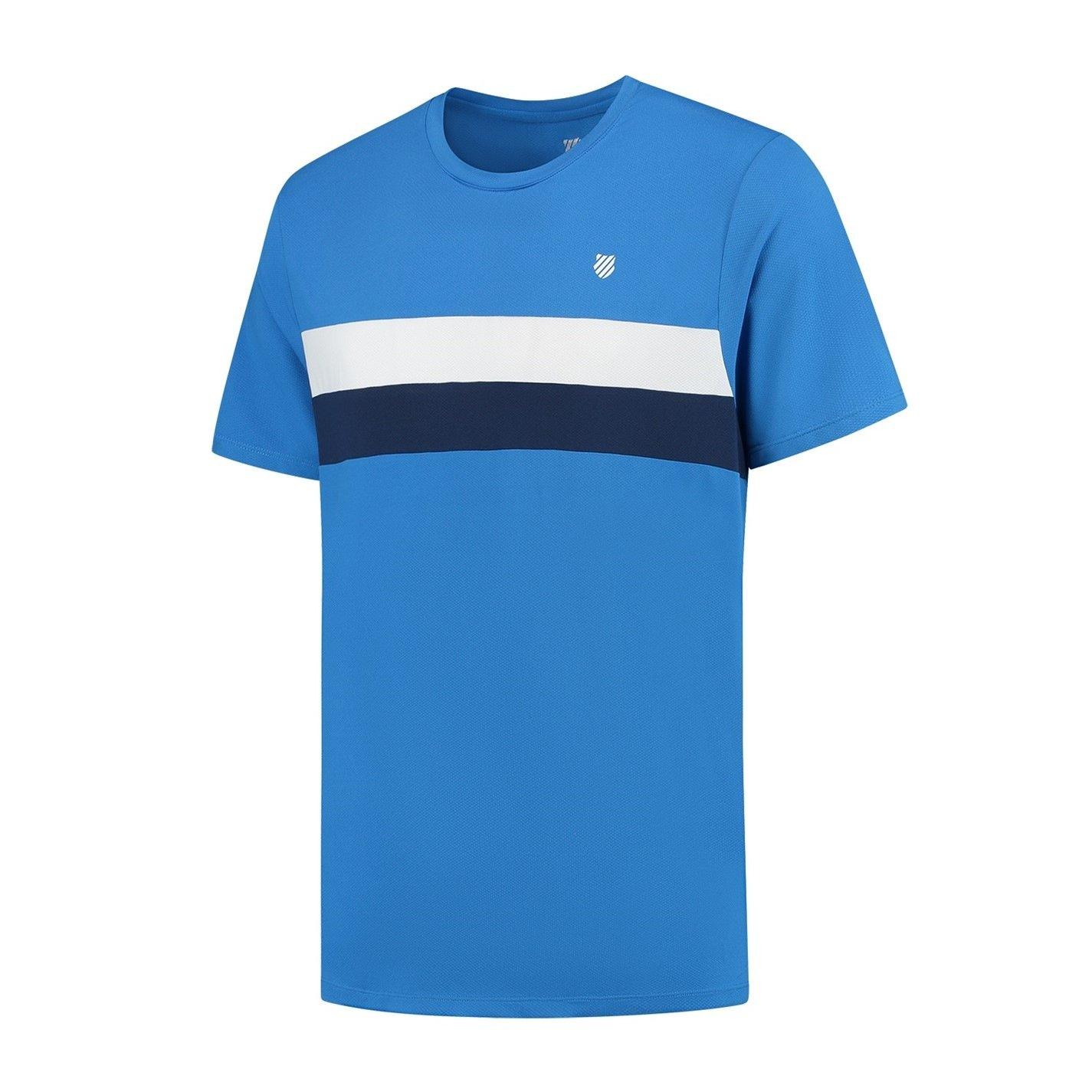 мъжко Тениска 's KS Core Team Striped Crewneck Short-Sleeve Performance