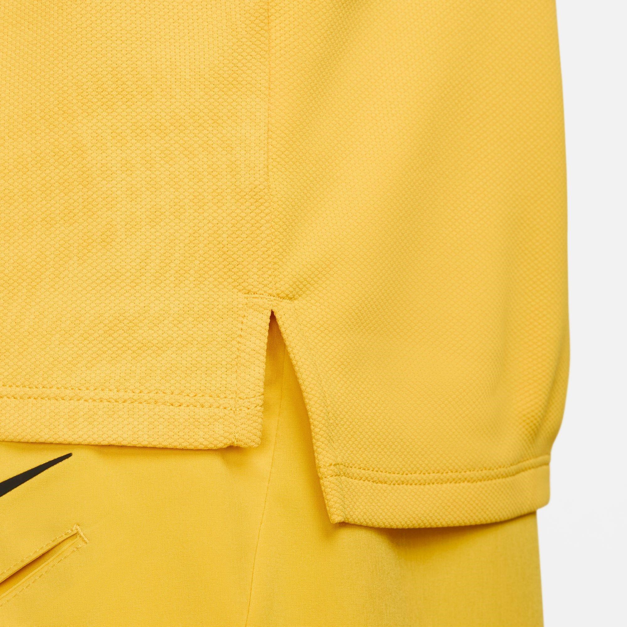 Vivid Sulfur - Nike - Slam Men's Dri-FIT Tennis Top - 5