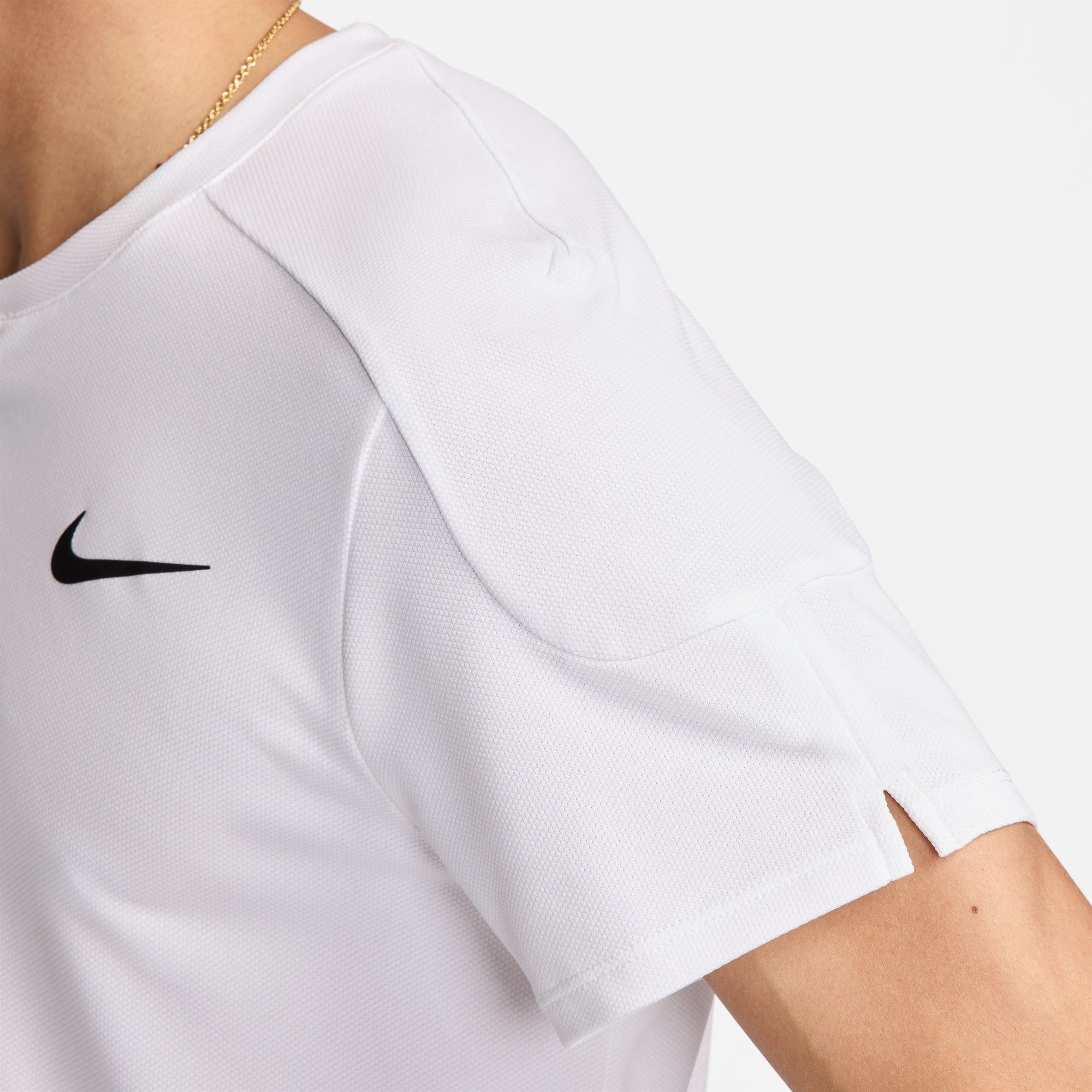 White/Gold - Nike - Slam Men's Dri-FIT Tennis Top - 5