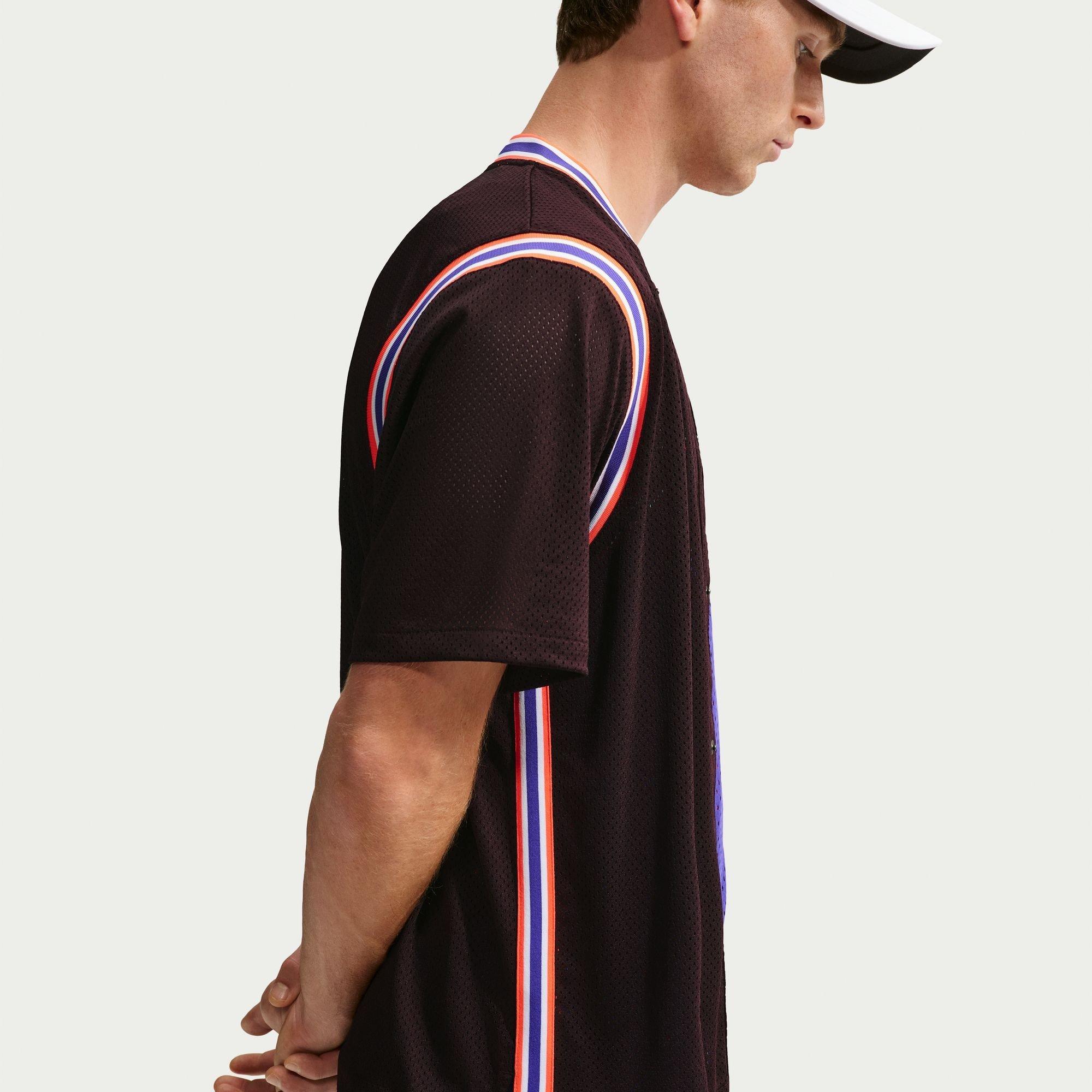 Ash/Crimson - Nike - Men's Slam USO Short Sleeve Performance T-Shirt - 2