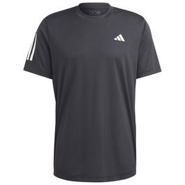 adidas Club Tennis Three Stripes Mens Performance T Shirt