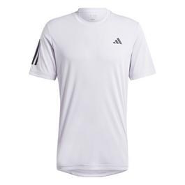 adidas Club Tennis Three Stripes Mens Performance T Shirt