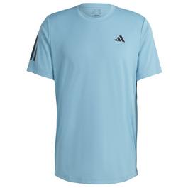 adidas Club Tennis Three Stripes Mens Performance T Shirt