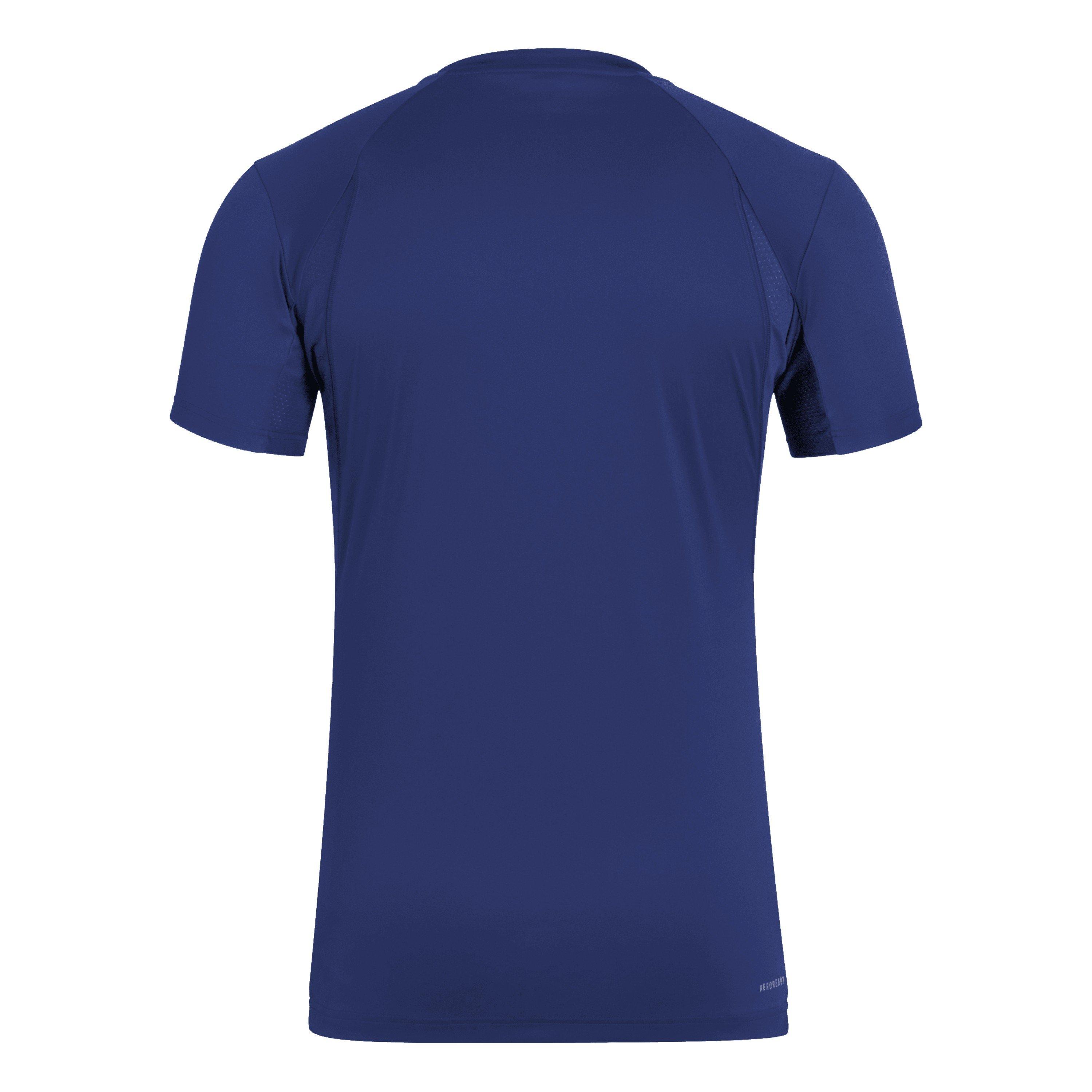 Dark Blue - adidas - Club Tennis Three Stripes Mens Performance T Shirt - 2