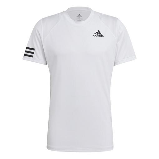 adidas Club Tennis Three Stripes Mens Performance T Shirt