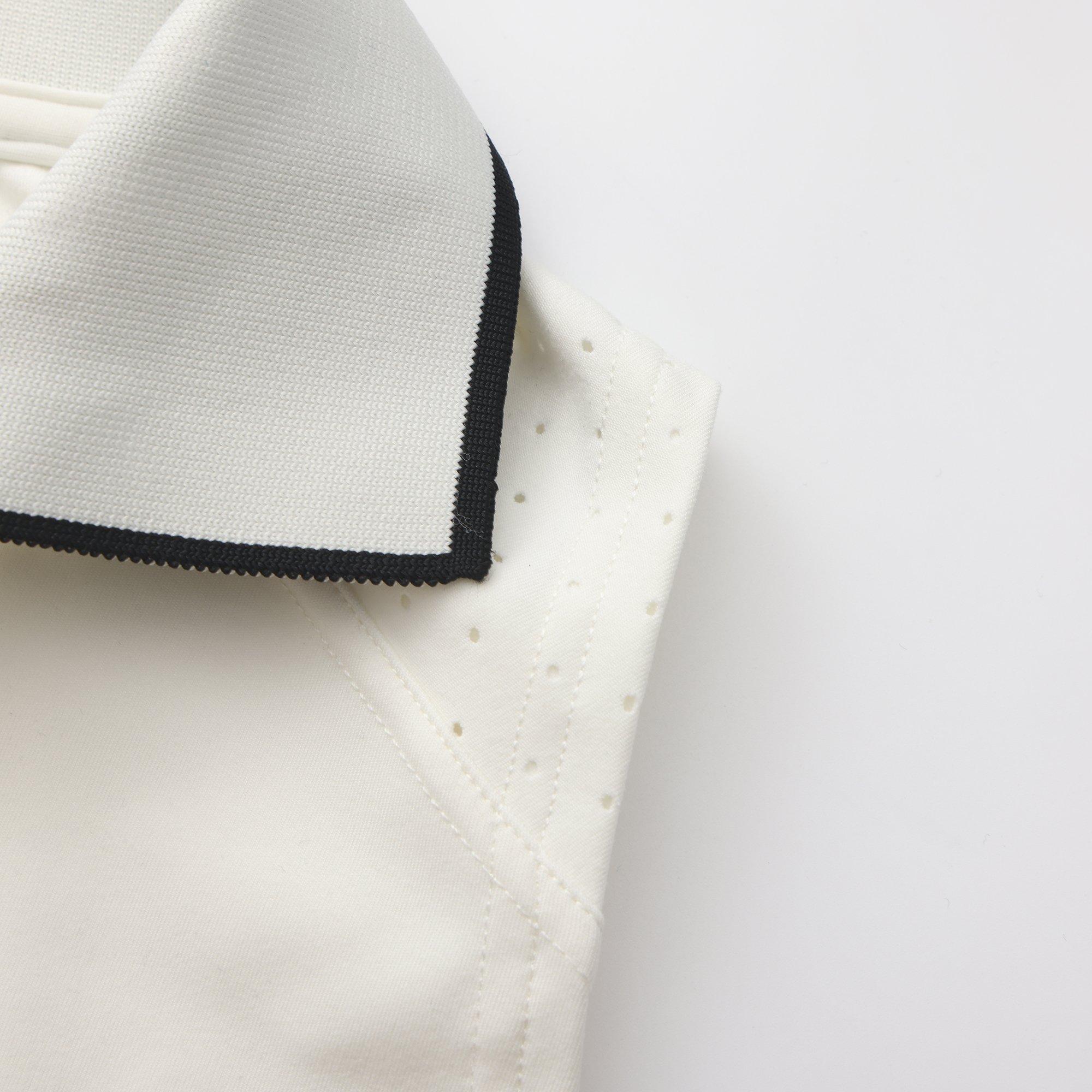 White - Slazenger - Women's Sleeveless Polo Neck Performance Vest - 5