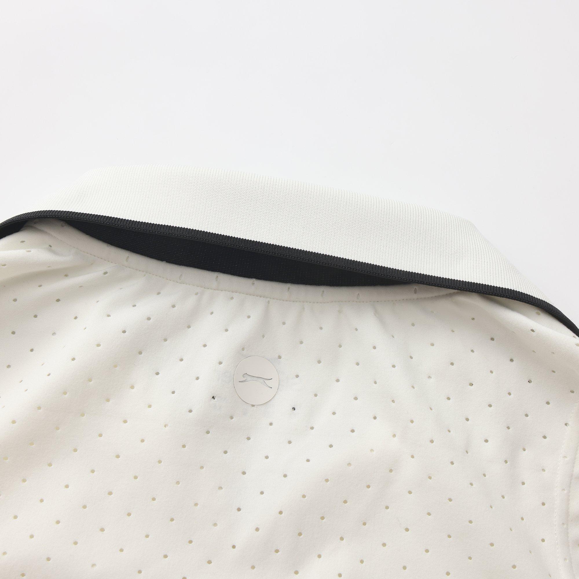 White - Slazenger - Women's Sleeveless Polo Neck Performance Vest - 8